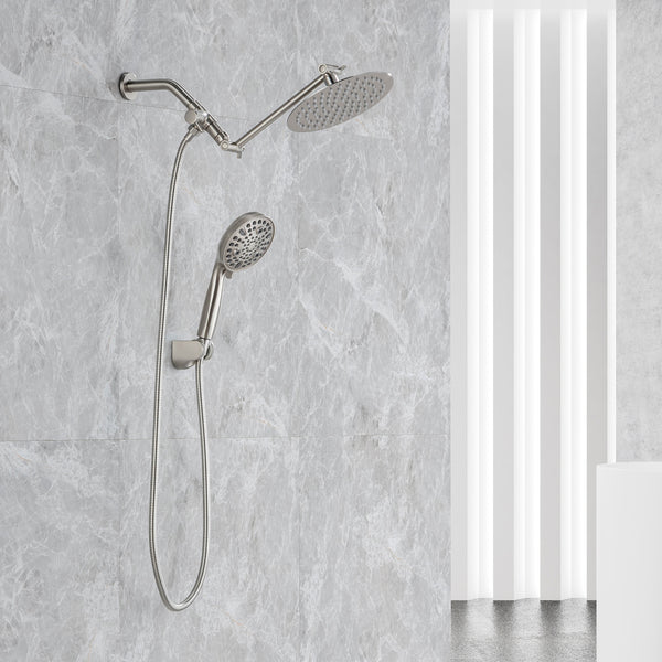 Shower system with Rain Shower Head and Handheld Shower RX2008
