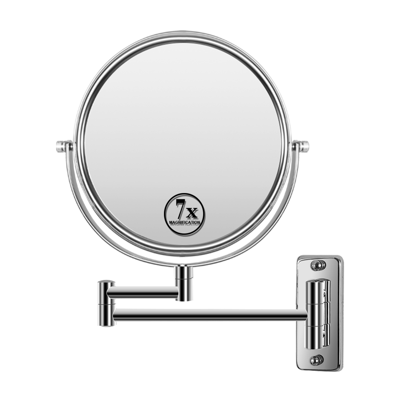 Rainlex 8" Wall-Mount Makeup Vanity Mirror