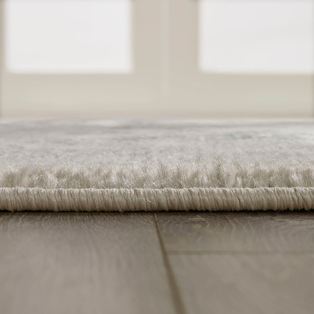 RAINLEX Tiled Border Non-Shedding Area Rug