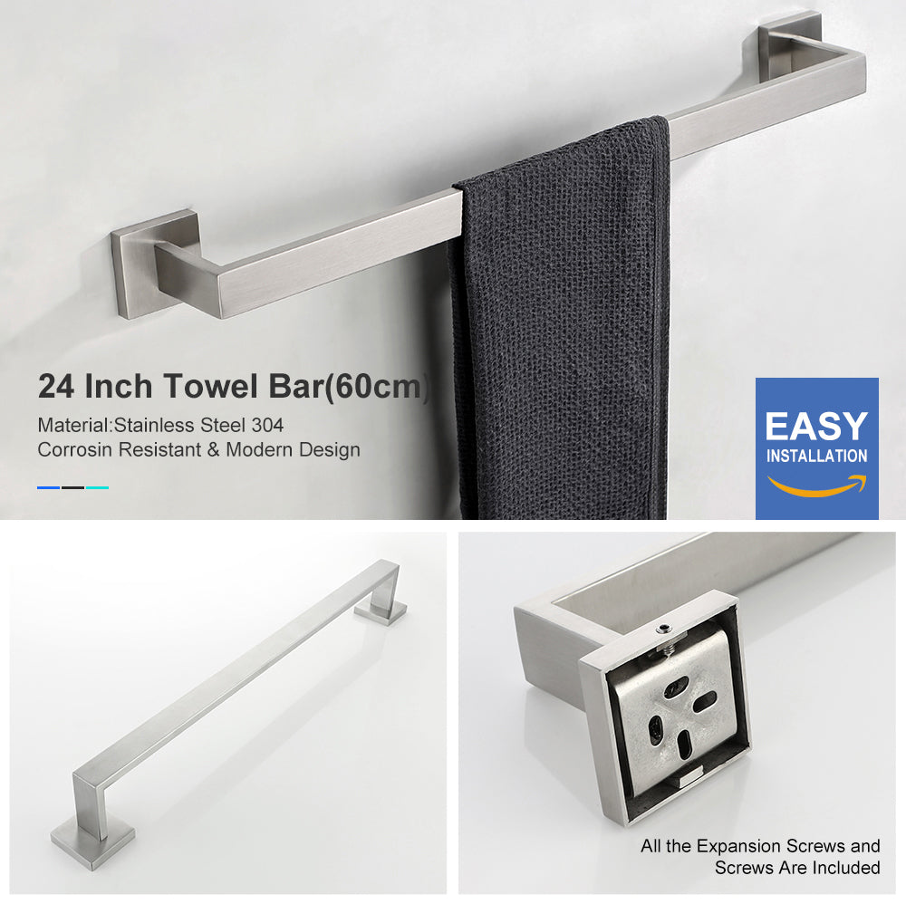 RAINLEX 4-Piece Bathroom Hardware Set (S3300)