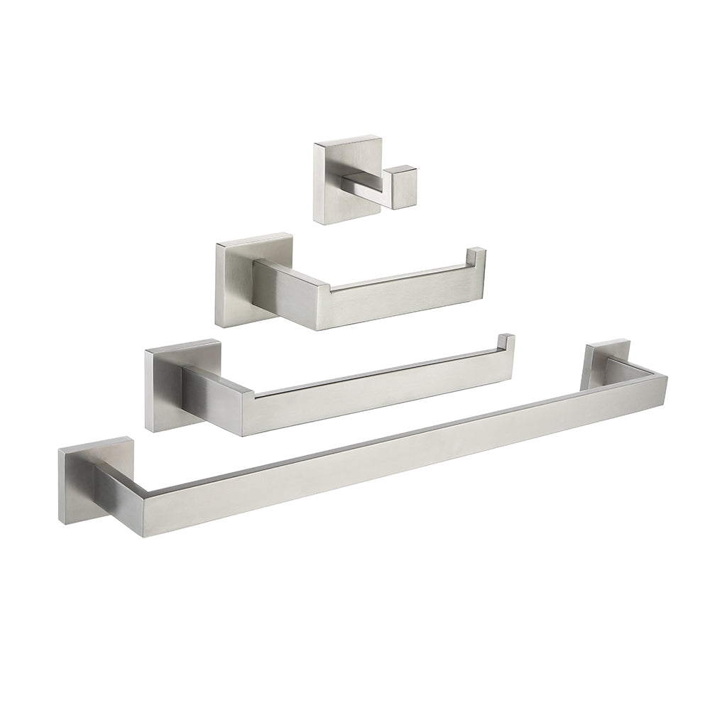 RAINLEX 4-Piece Bathroom Hardware Set (S3300)