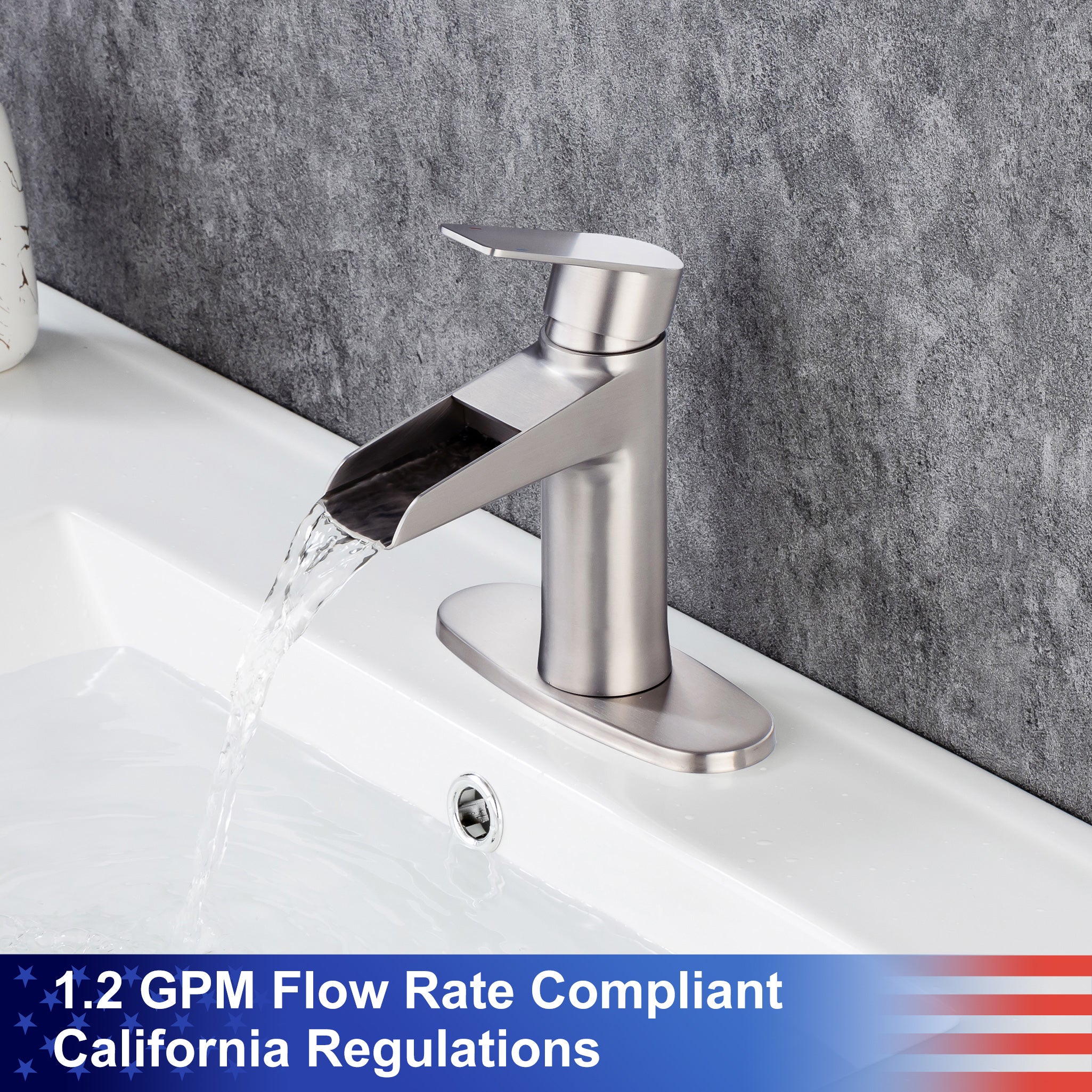 1.2 GPM Flow Rate Compliant California Regulations