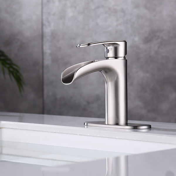 Single-Handle Waterfall Bathroom Faucet RX5301