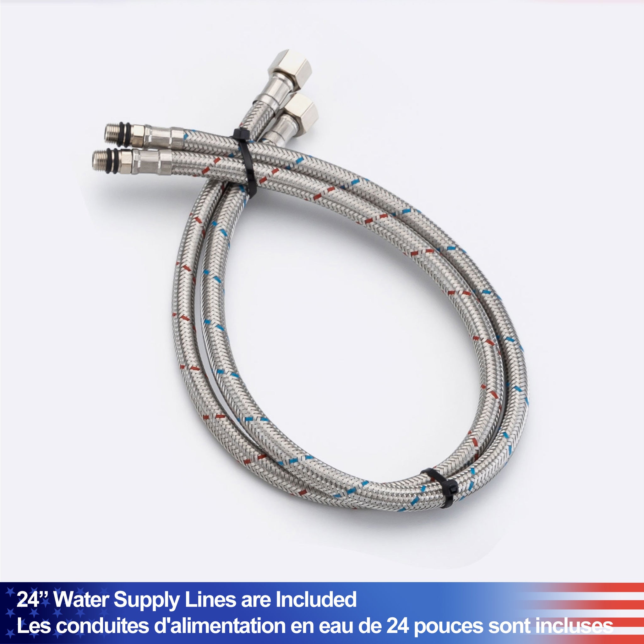 Robinet de salle de bain à 2 poignées central RX5601 