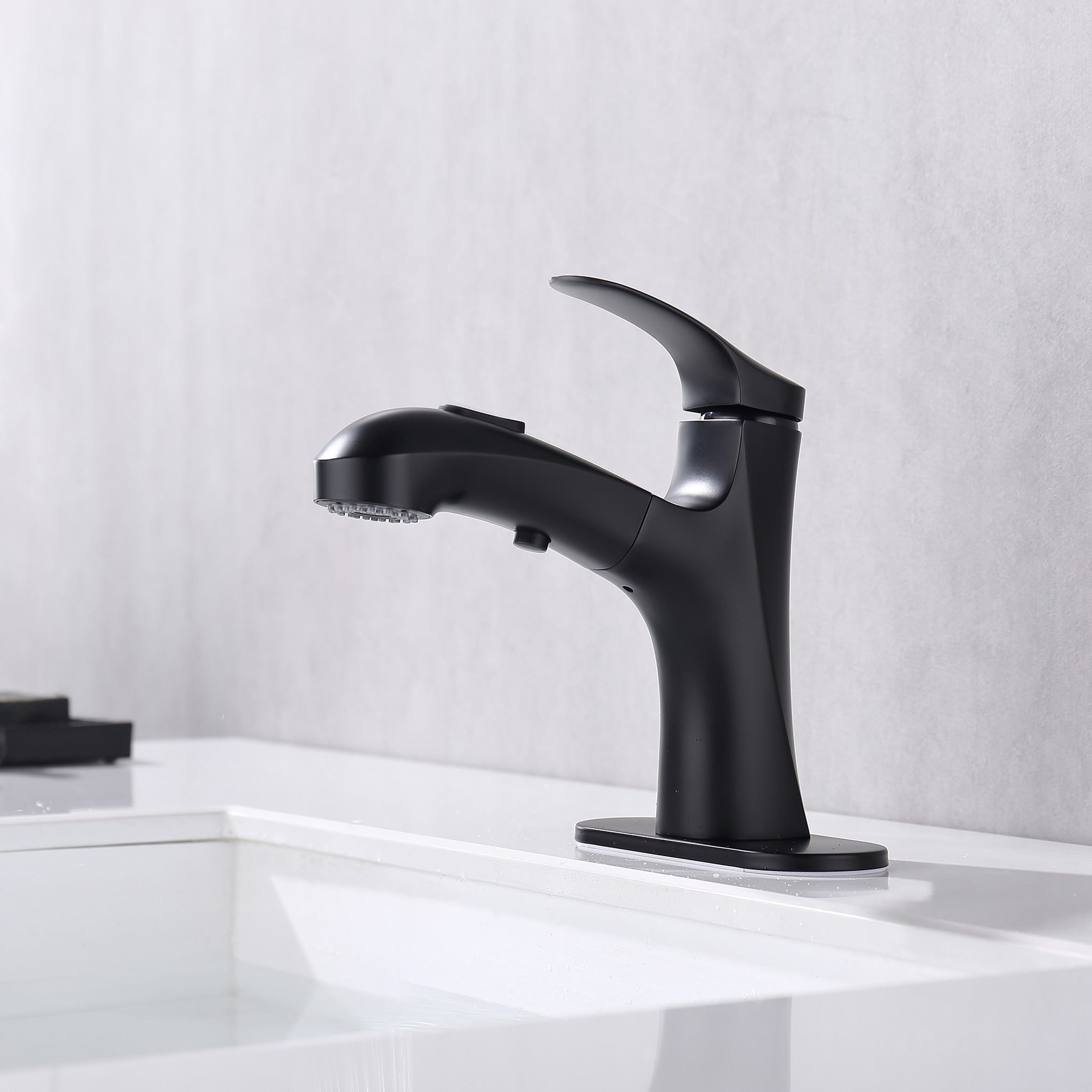 Robinet de salle de bain à poignée unique et extractible RX5701 