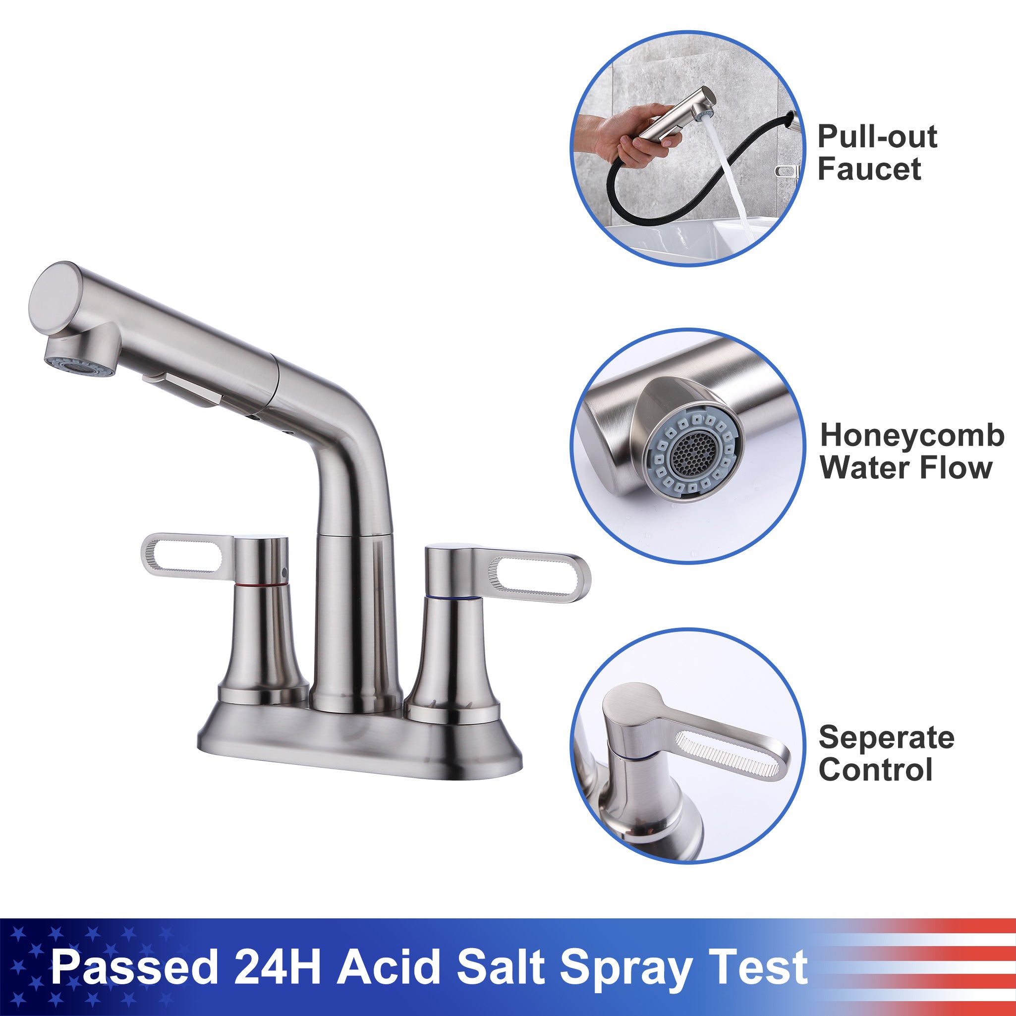 Pull-Out Faucet Spray Test