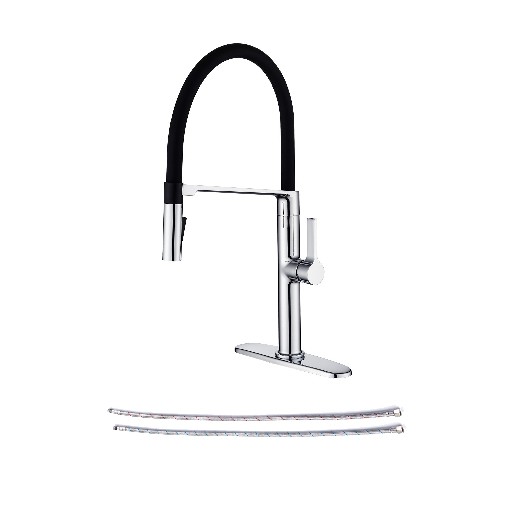 Single-Handle Pull-Down Kitchen Faucet