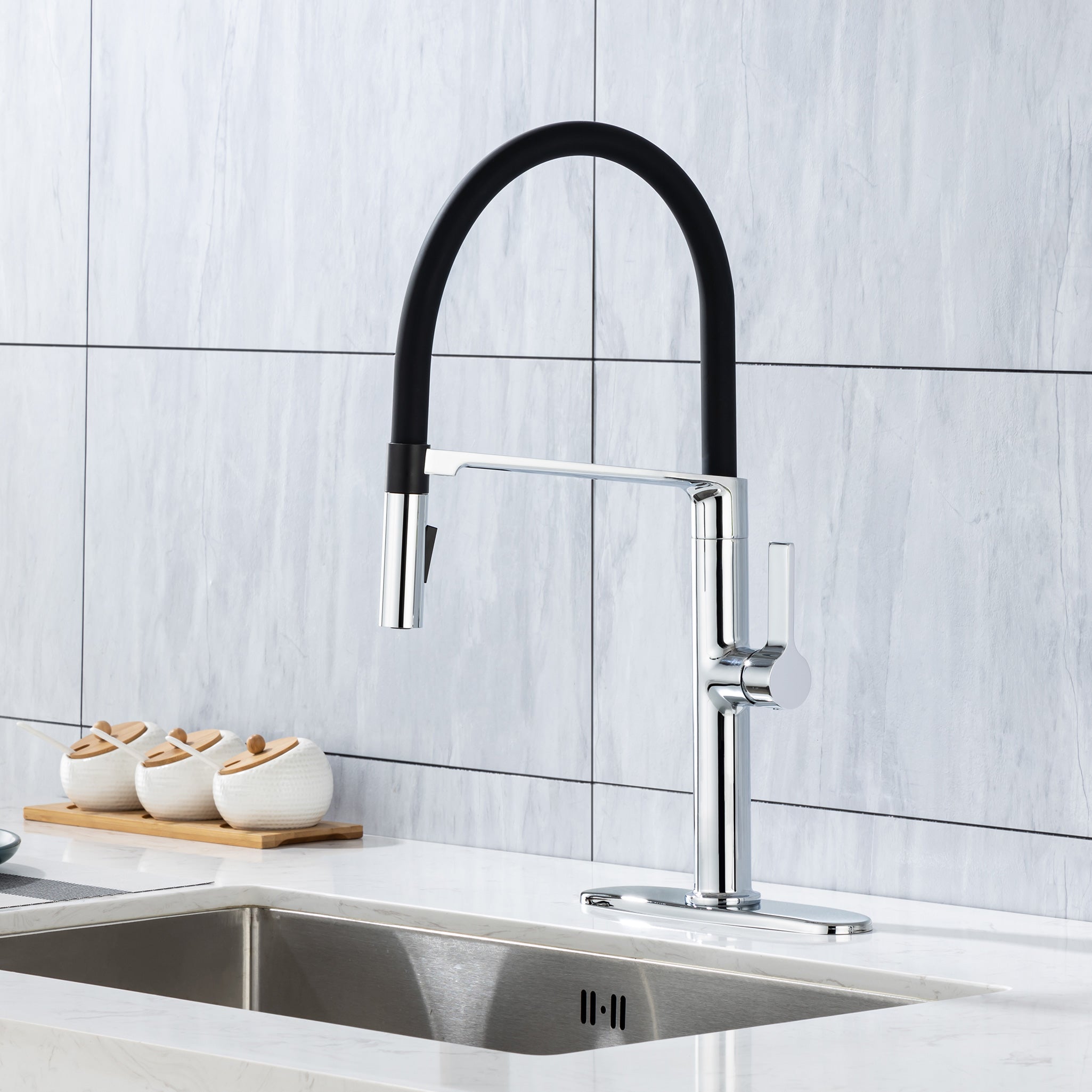 Pull-Down Single Handle Kitchen Faucet RX6006