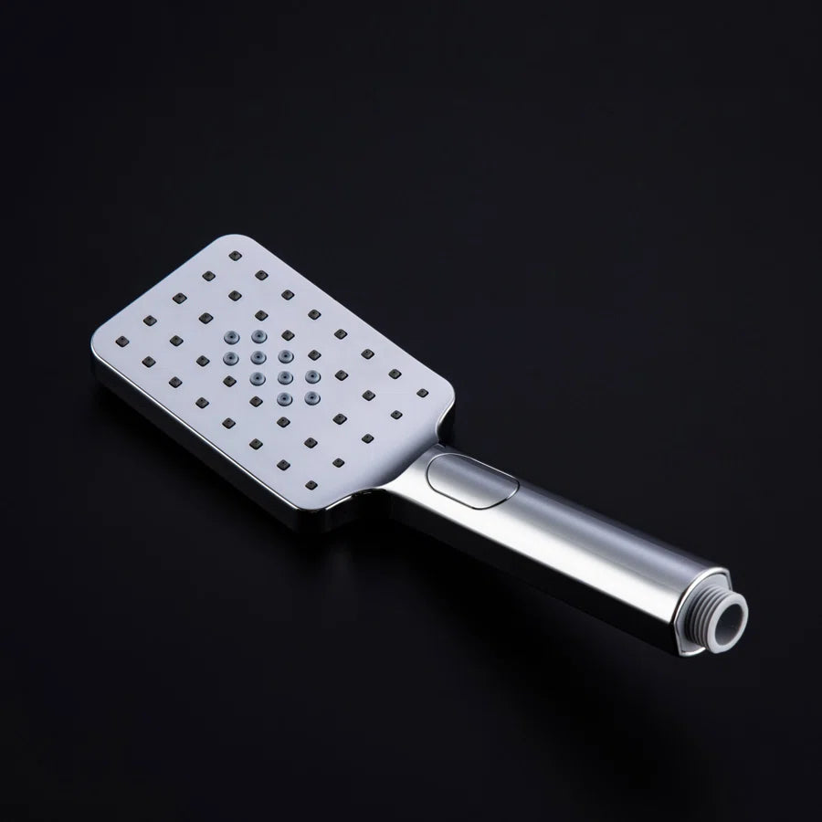 Compact square shower head with modern design