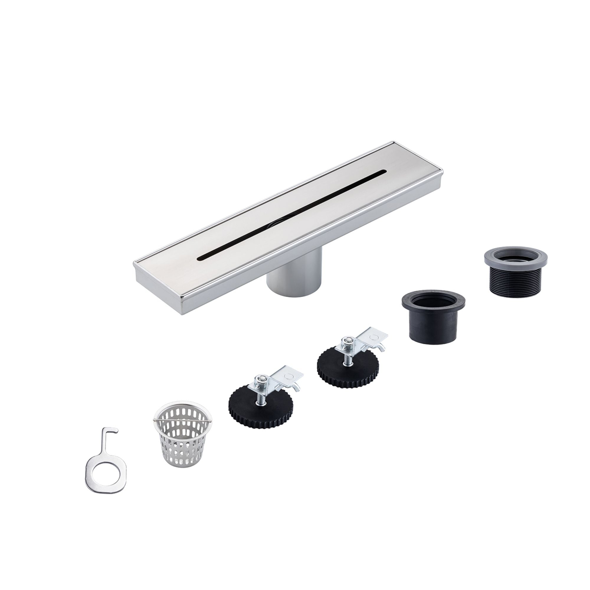 Drain de douche à grille linéaire de 12 po de largeur RX7006-12