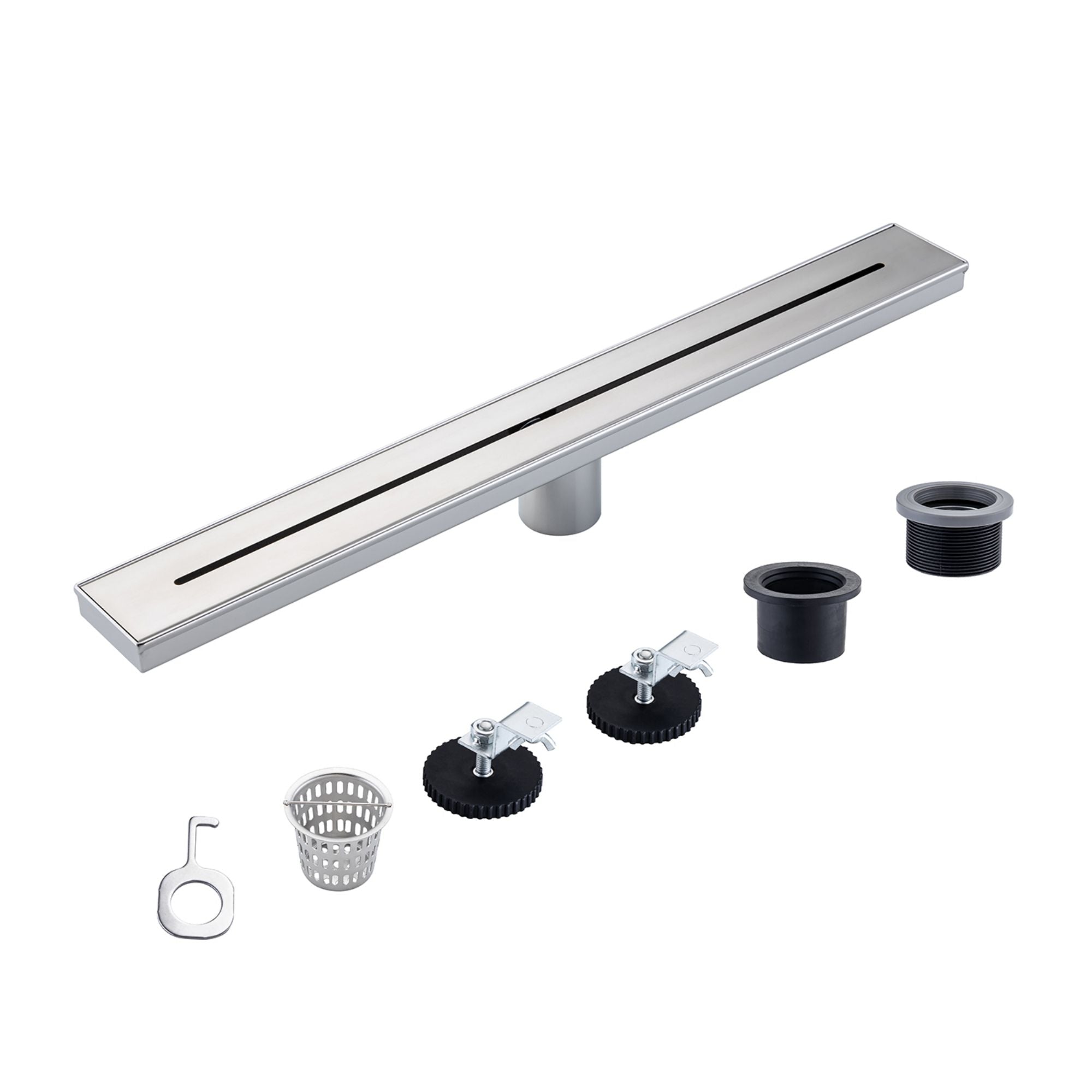Drain de douche à grille linéaire de 24 po de largeur RX7006-24