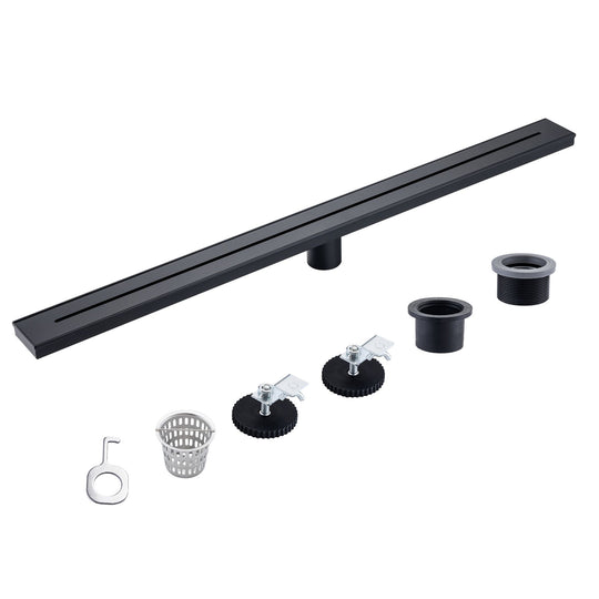 36'' W Linear Grid Shower Drain RX7006-36 – Rainlex Store