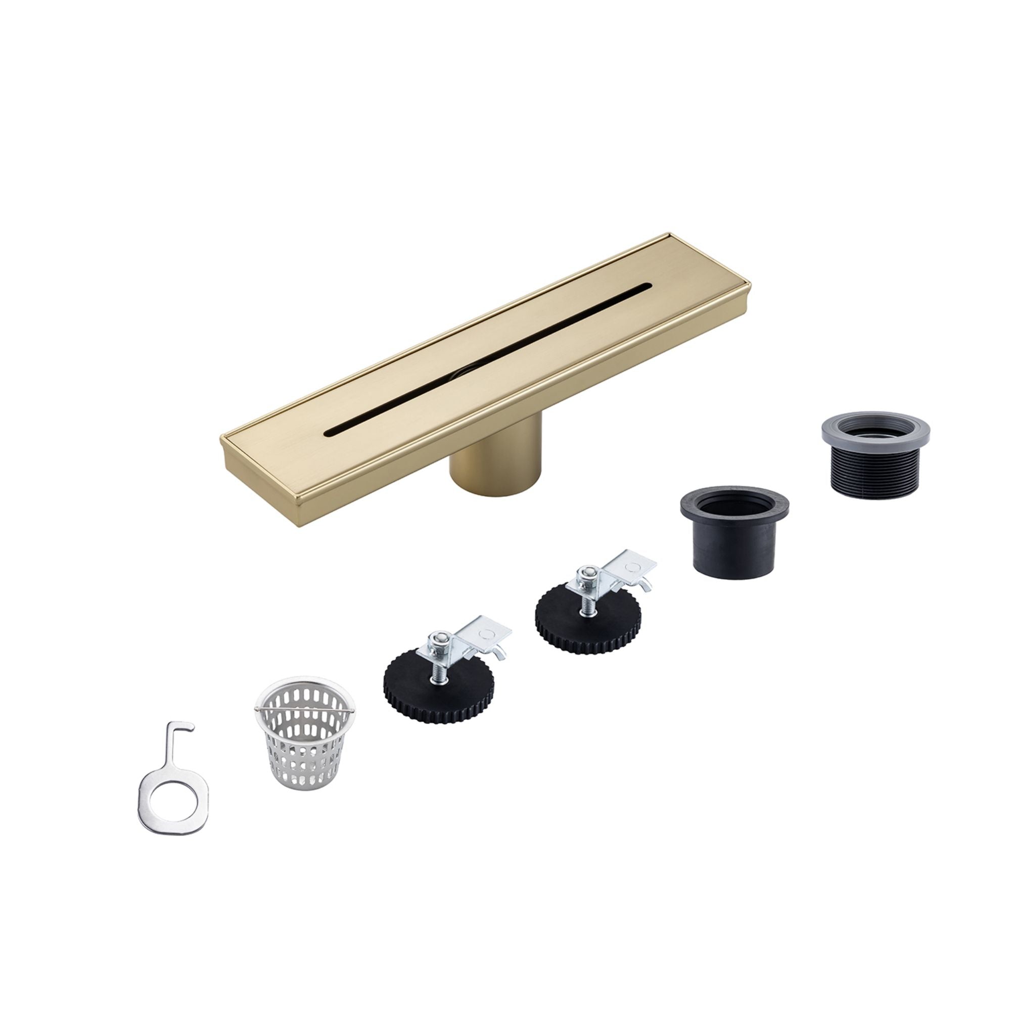 Drain de douche à grille linéaire de 12 po de largeur RX7006-12