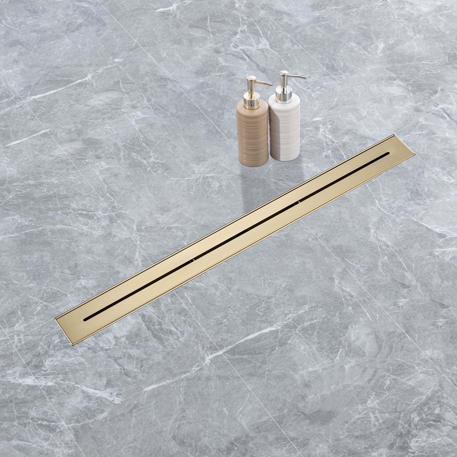 Drain de douche à grille linéaire de 32 po de largeur RX7006-32