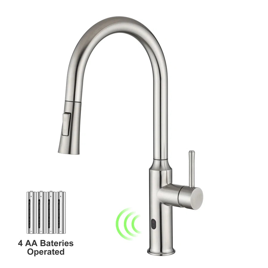 Robinet de cuisine à poignée unique rétractable RX6012
