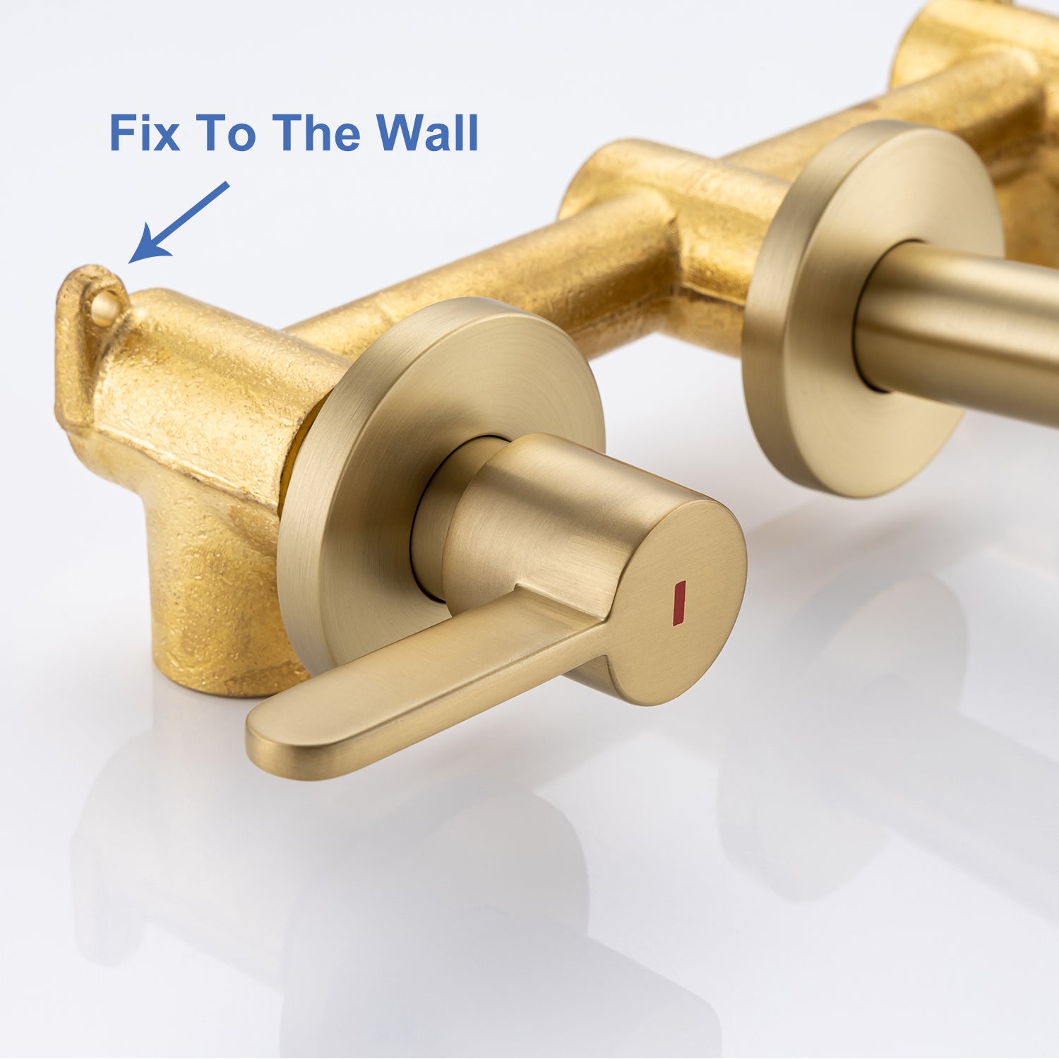 2-Handle Wall-Mount Roman Tub Faucet