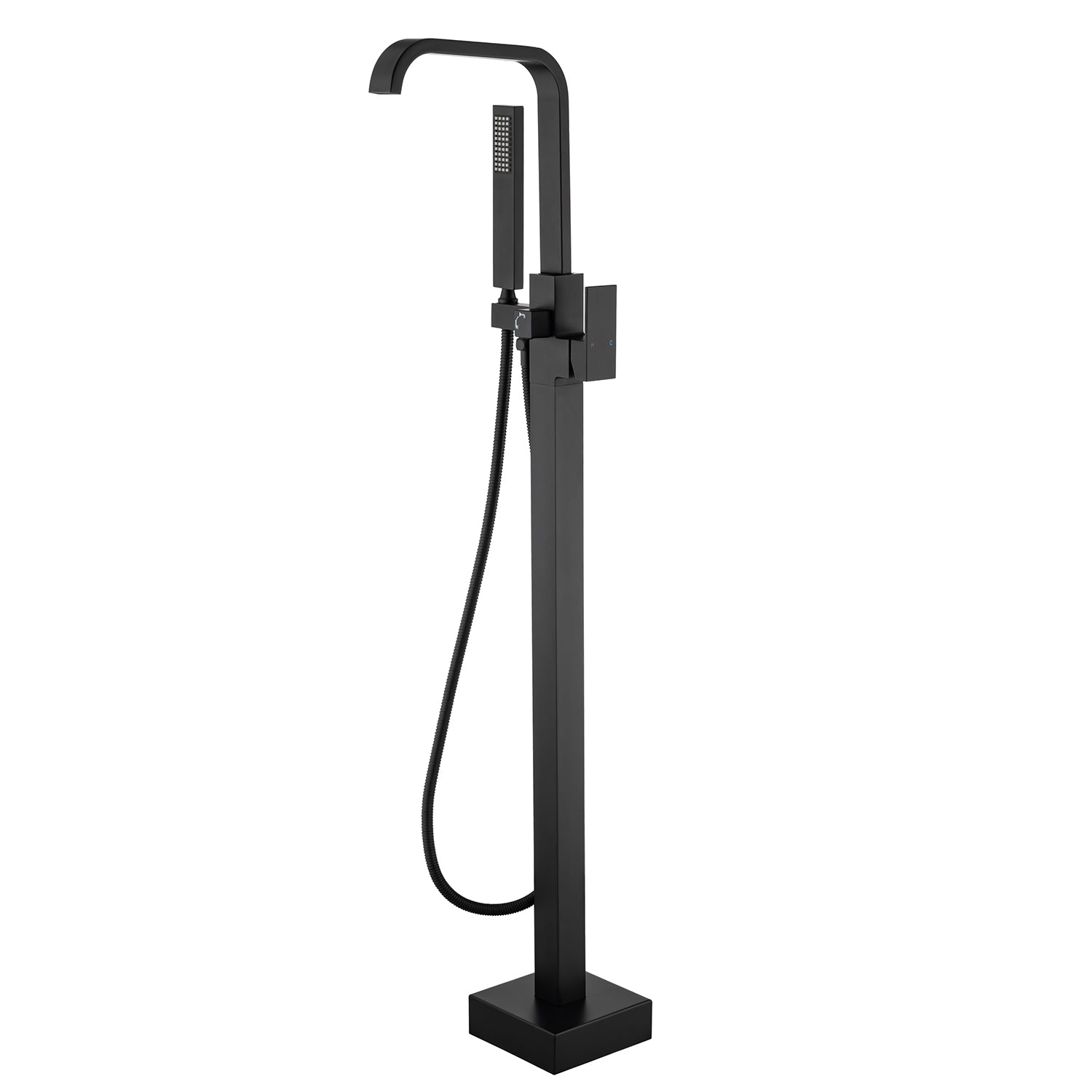 Robinet de baignoire autoportant à poignée unique avec douche à main RX8015