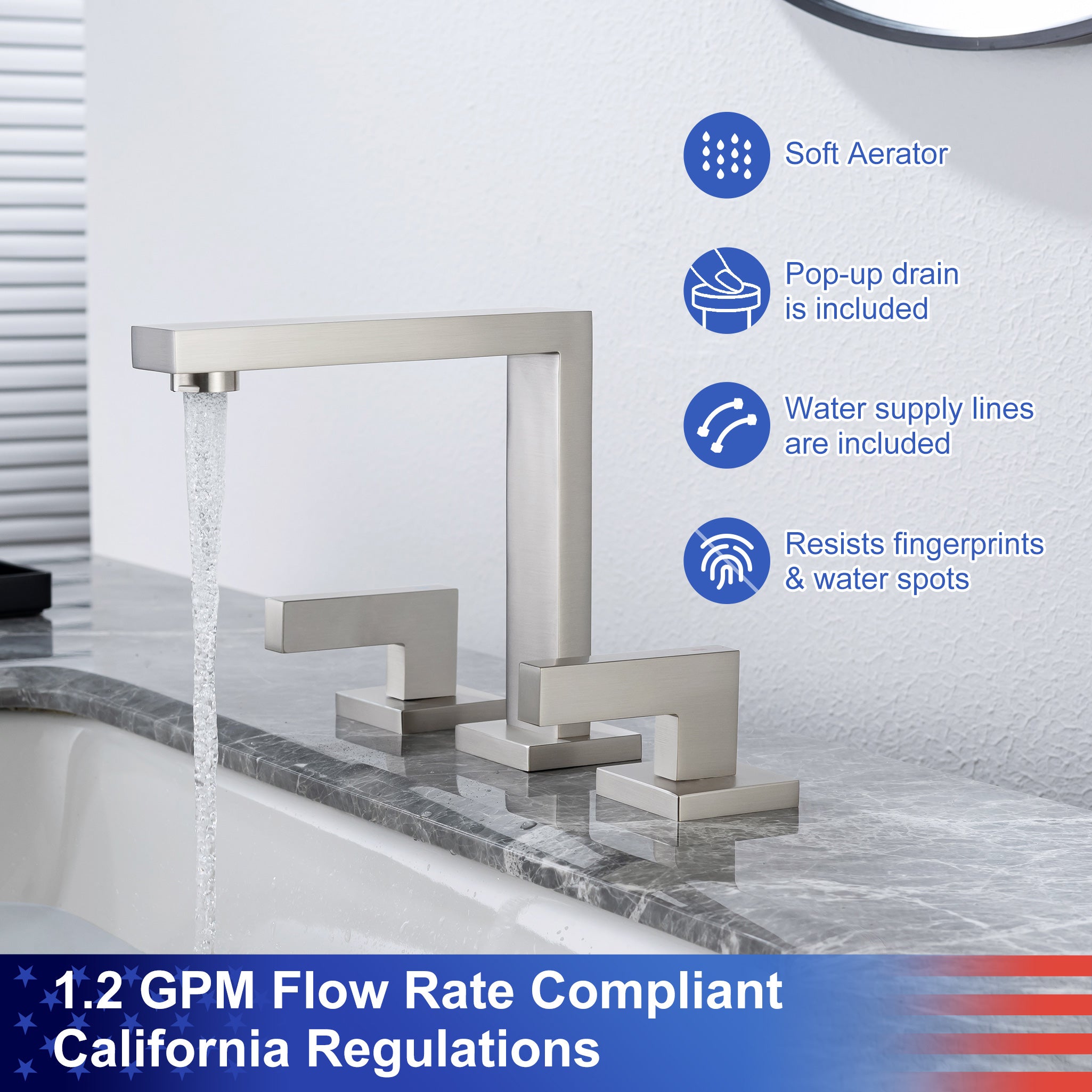 Widespread Faucet Specs