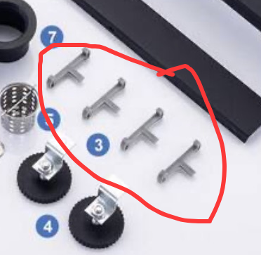 T-shape brackets