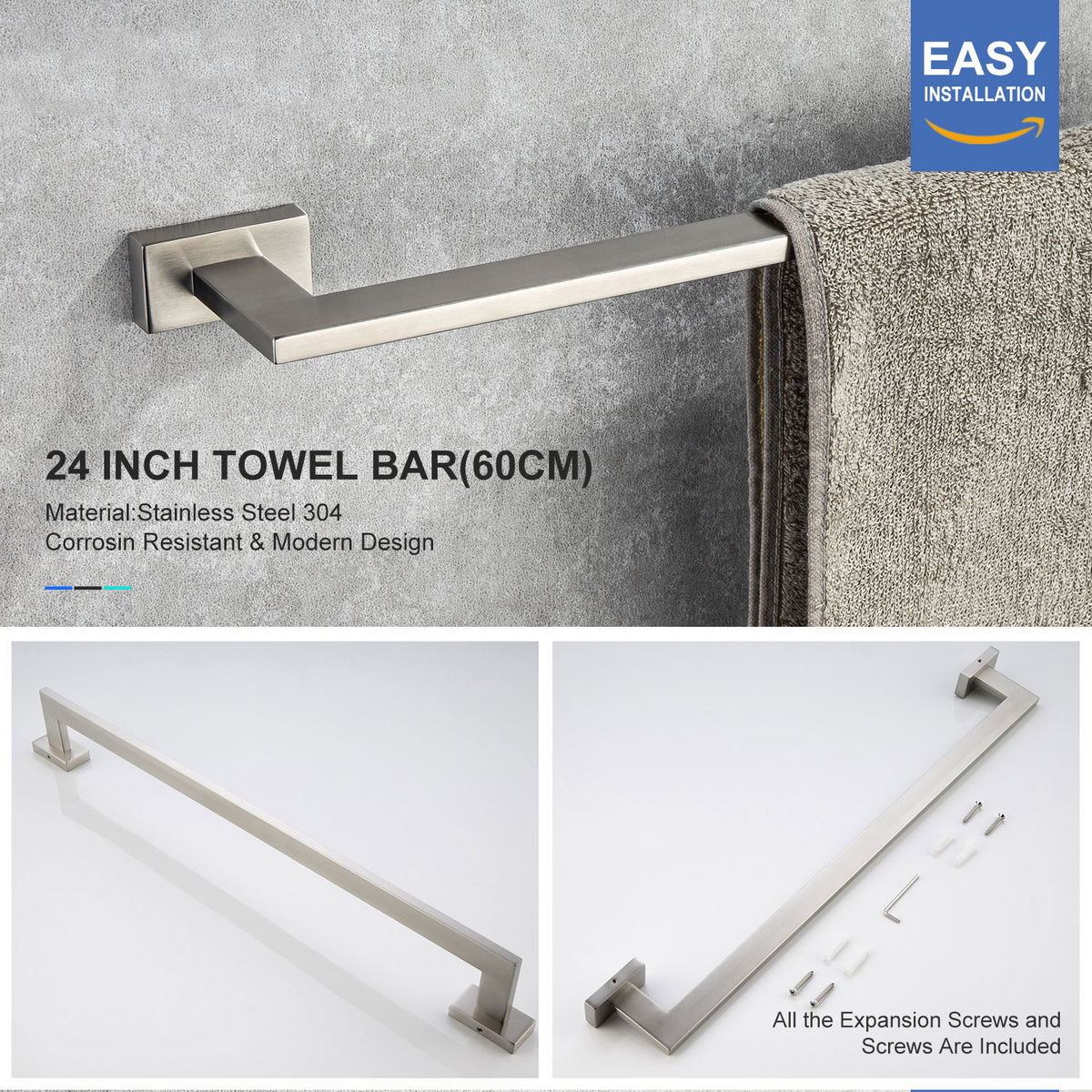 RAINLEX 5-Piece Bathroom Hardware Set (S3700)