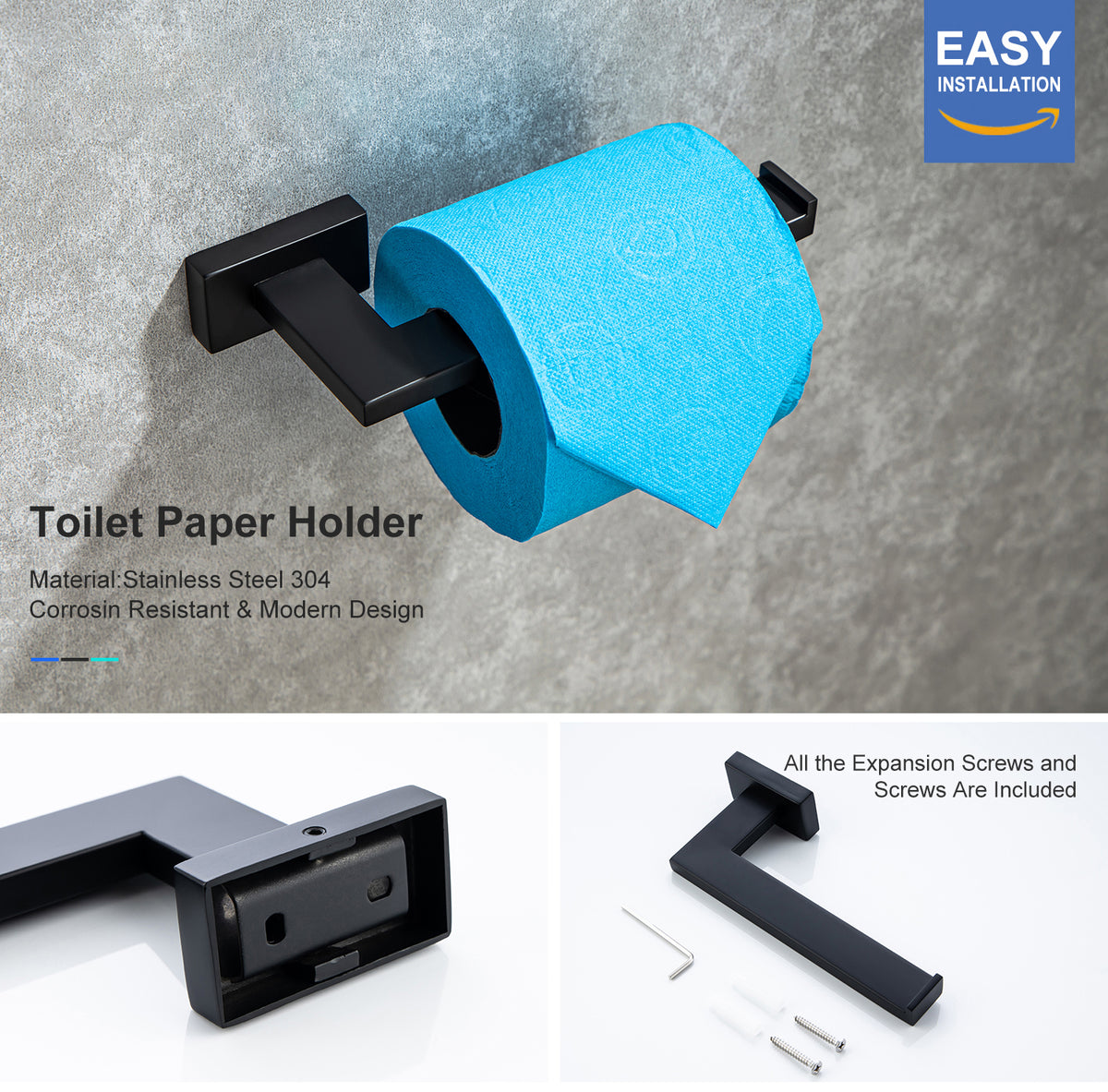 RAINLEX 5-Piece Bathroom Hardware Set (S3700)