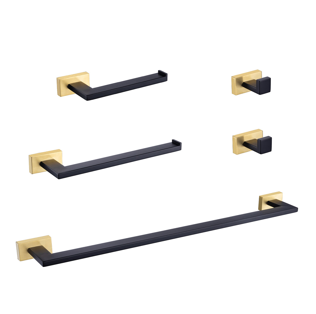 RAINLEX 5-Piece Bathroom Hardware Set (S3700)