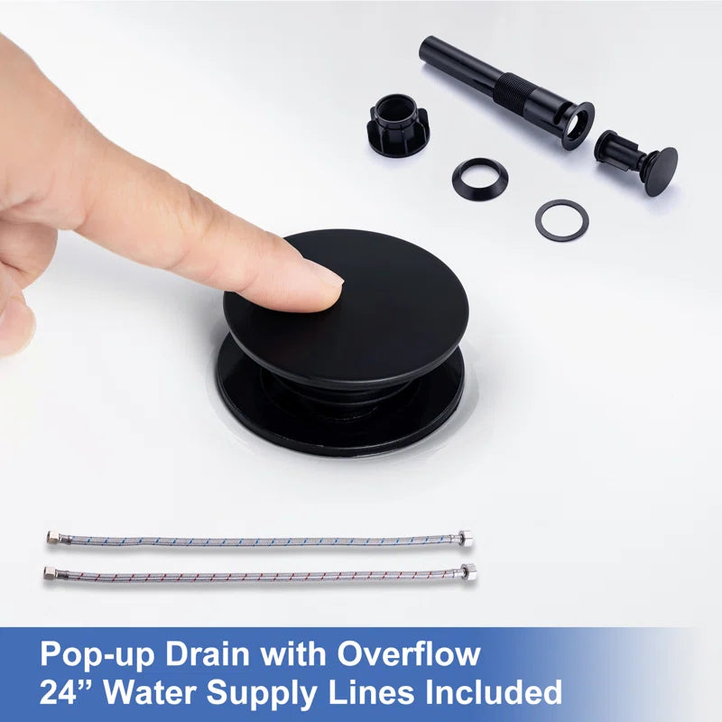 Centerset 2-Handle Faucet Supply Line