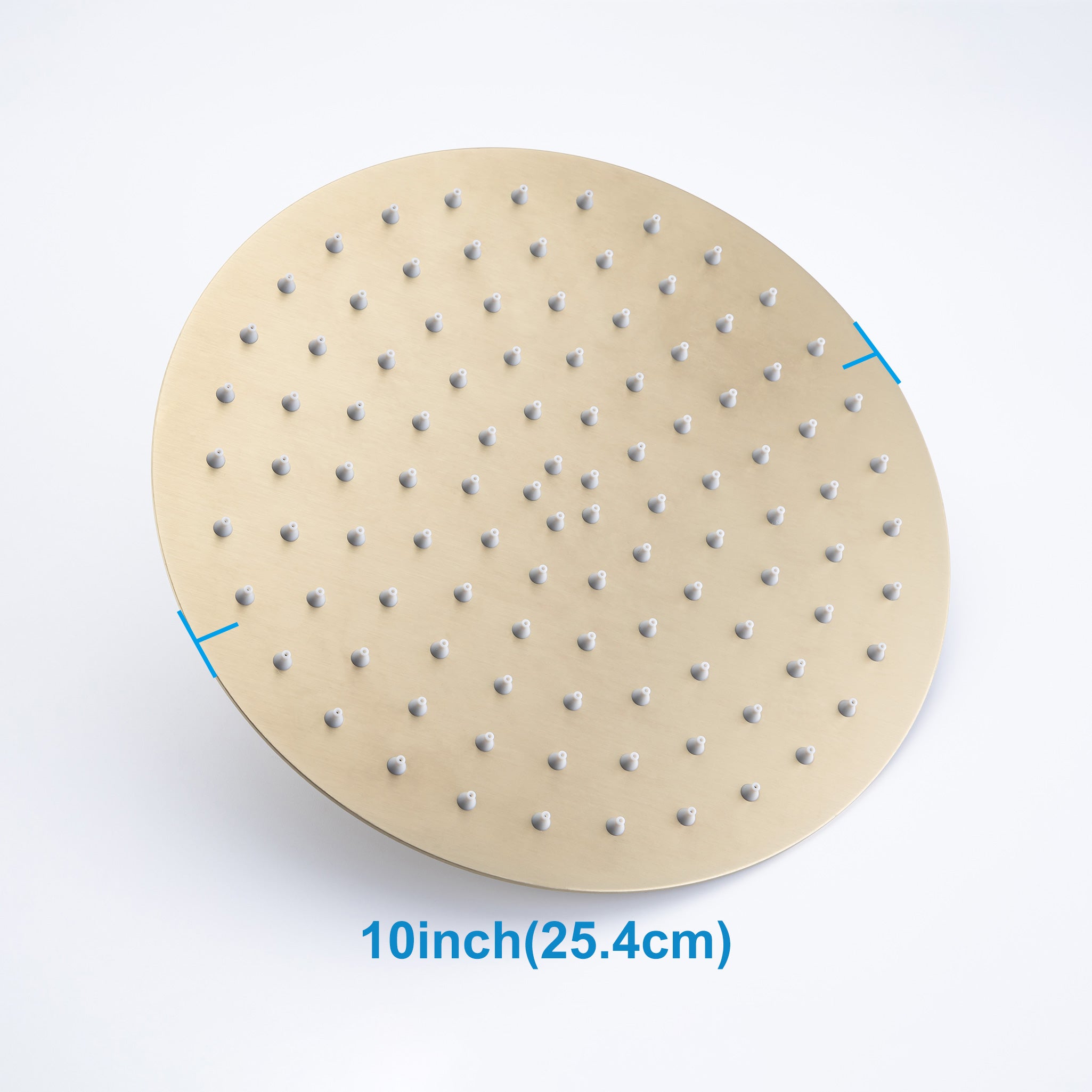 10" Round Rain Fixed Shower Head 1.8 GPM D3-10