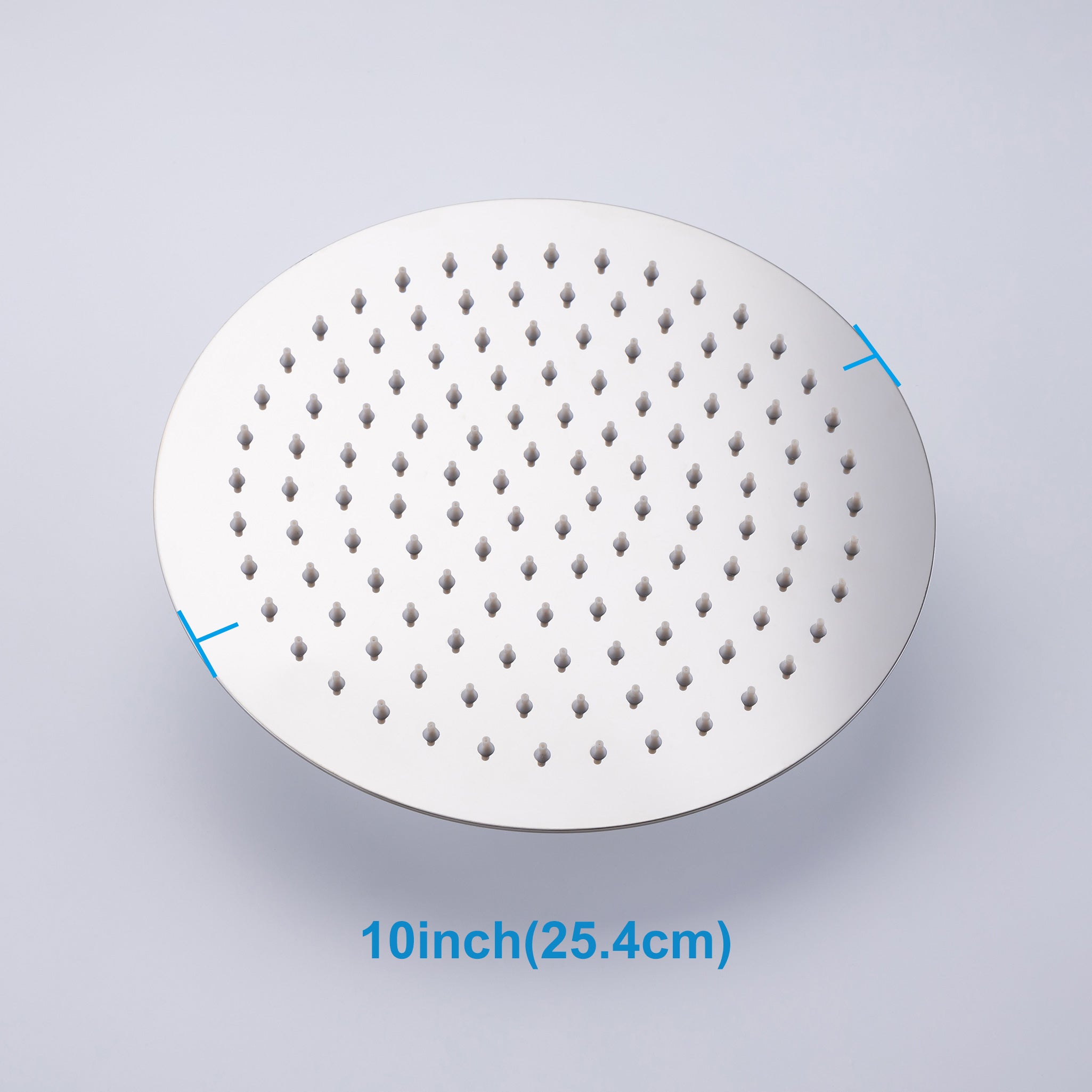10" Round Rain Fixed Shower Head 1.8 GPM D3-10