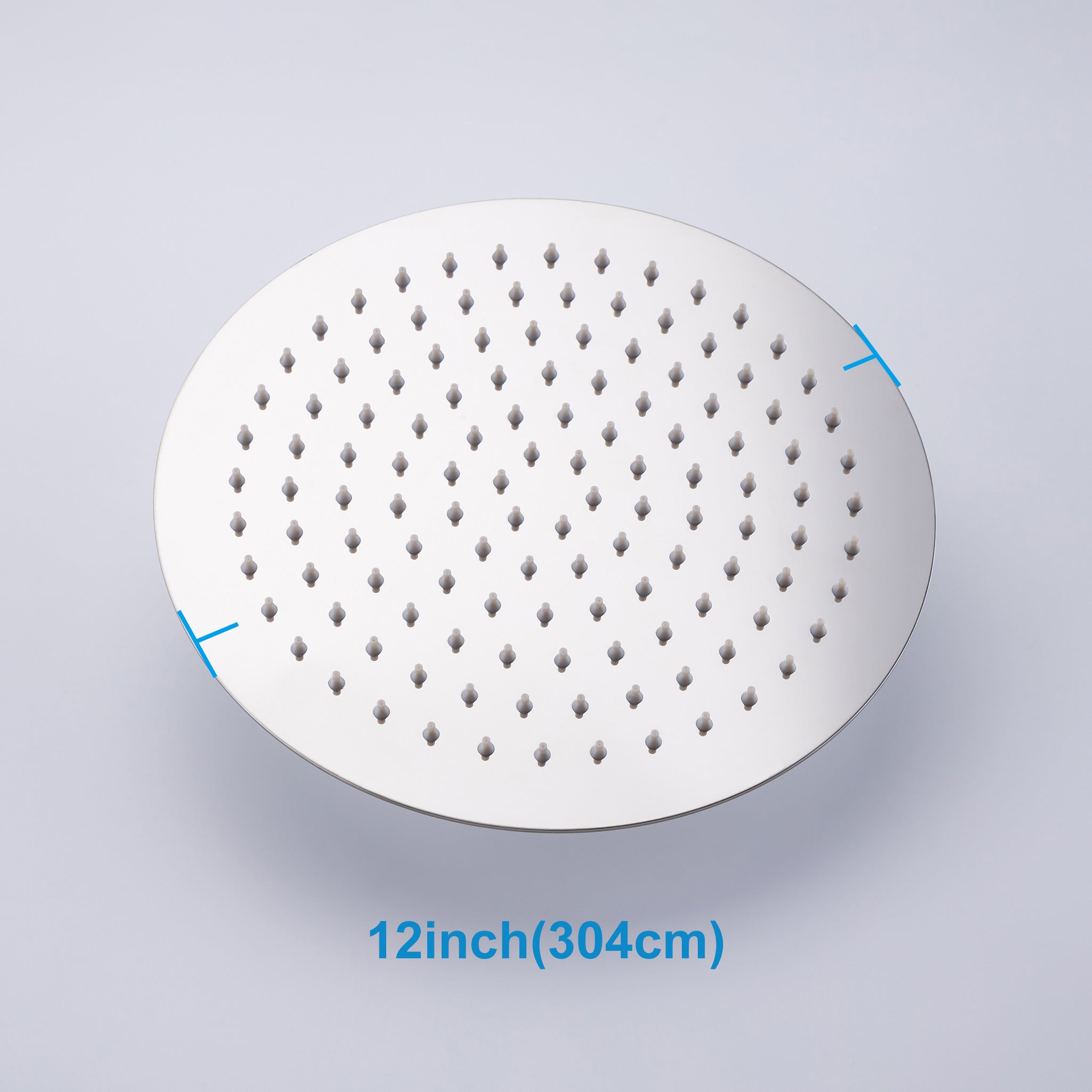 12" Round Rain Shower Head, 1.8 GPM