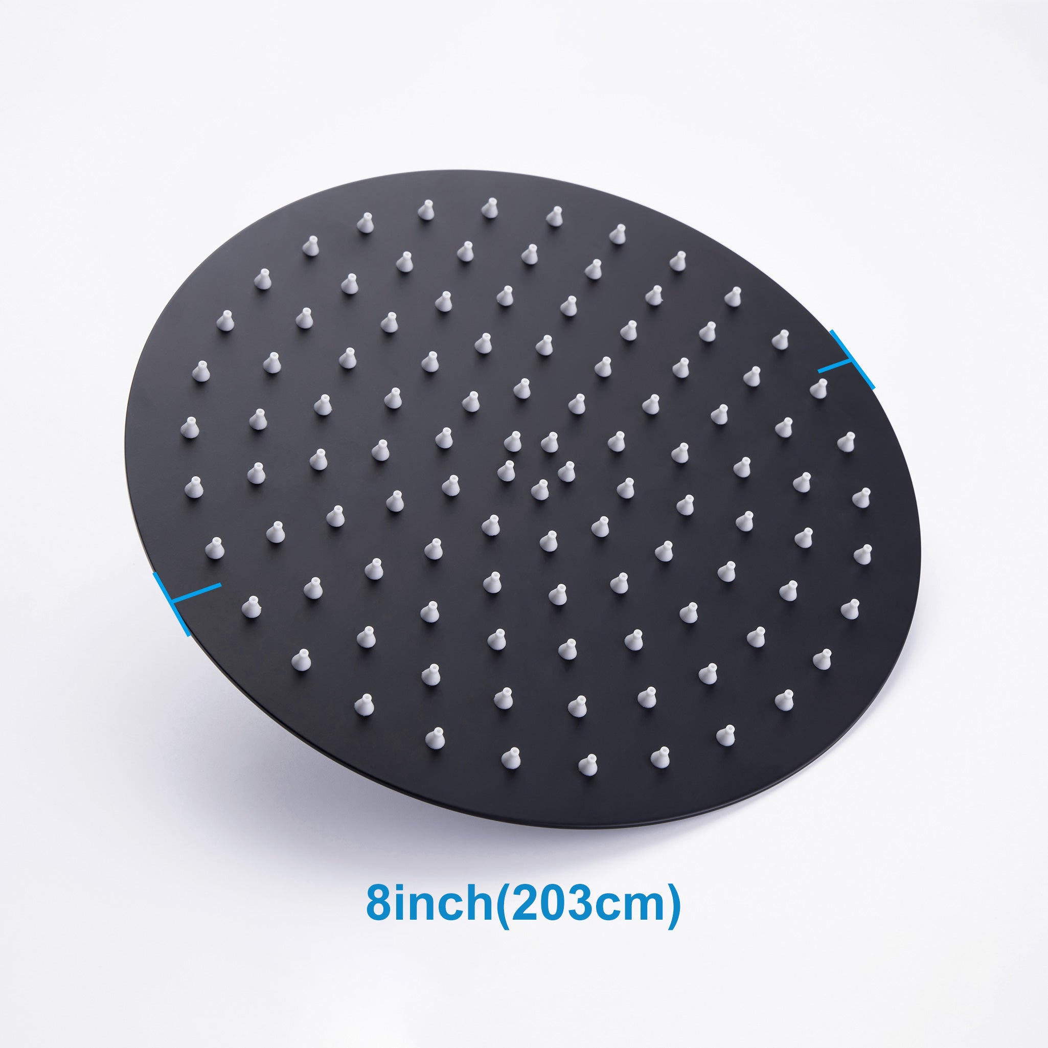 8" Round Rain Fixed Shower Head 1.8 GPM D3-8 (Canada Only)