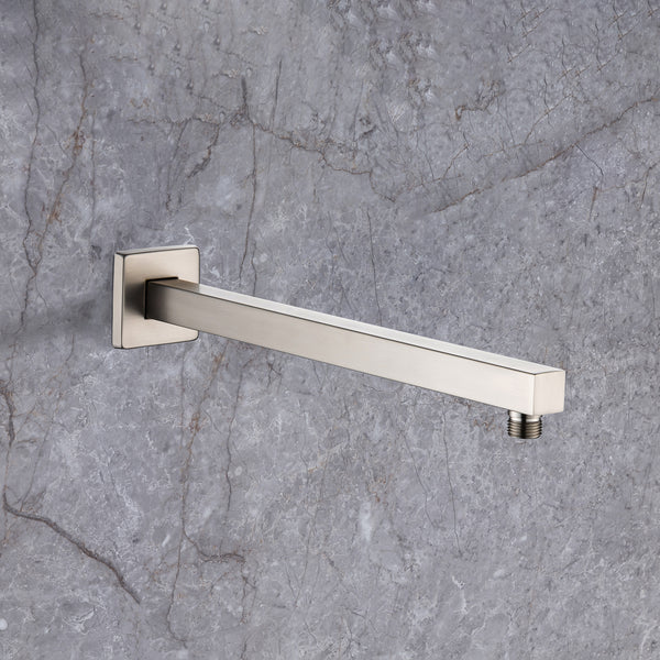 16 Inch Wall Mounted Shower Arm With Flange L1-16 (Canada Only)