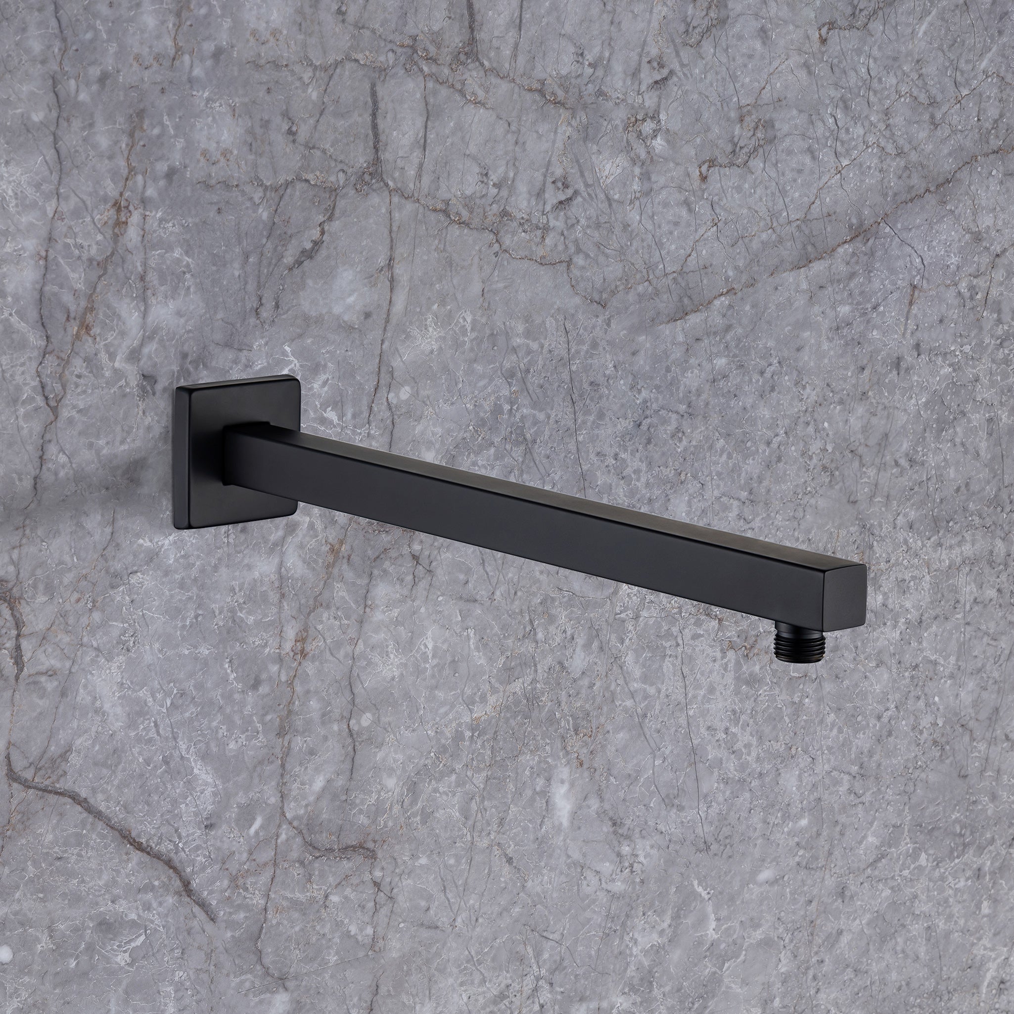 16 Inch Wall Mounted Shower Arm With Flange L1-16 (Canada Only)