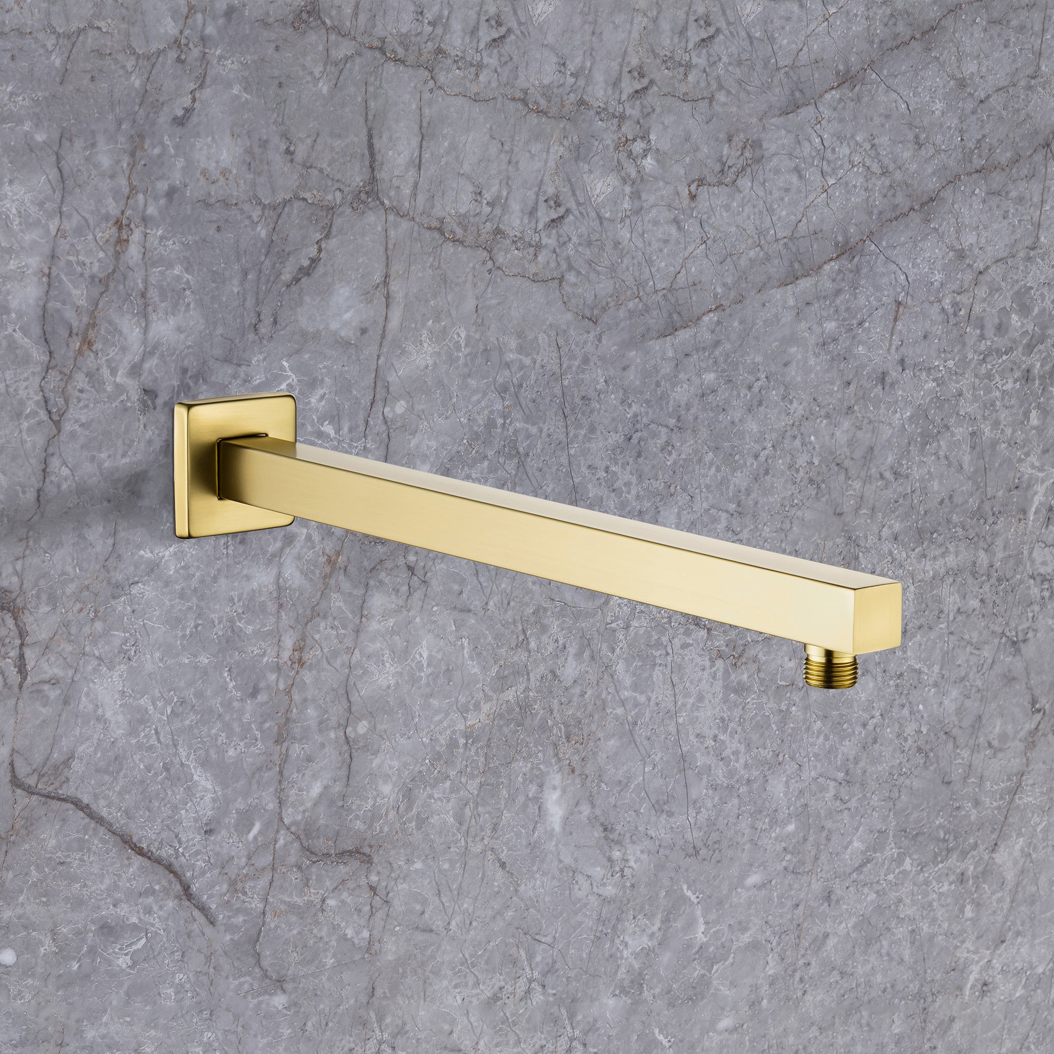16 Inch Wall Mounted Shower Arm With Flange L1-16 (Canada Only)