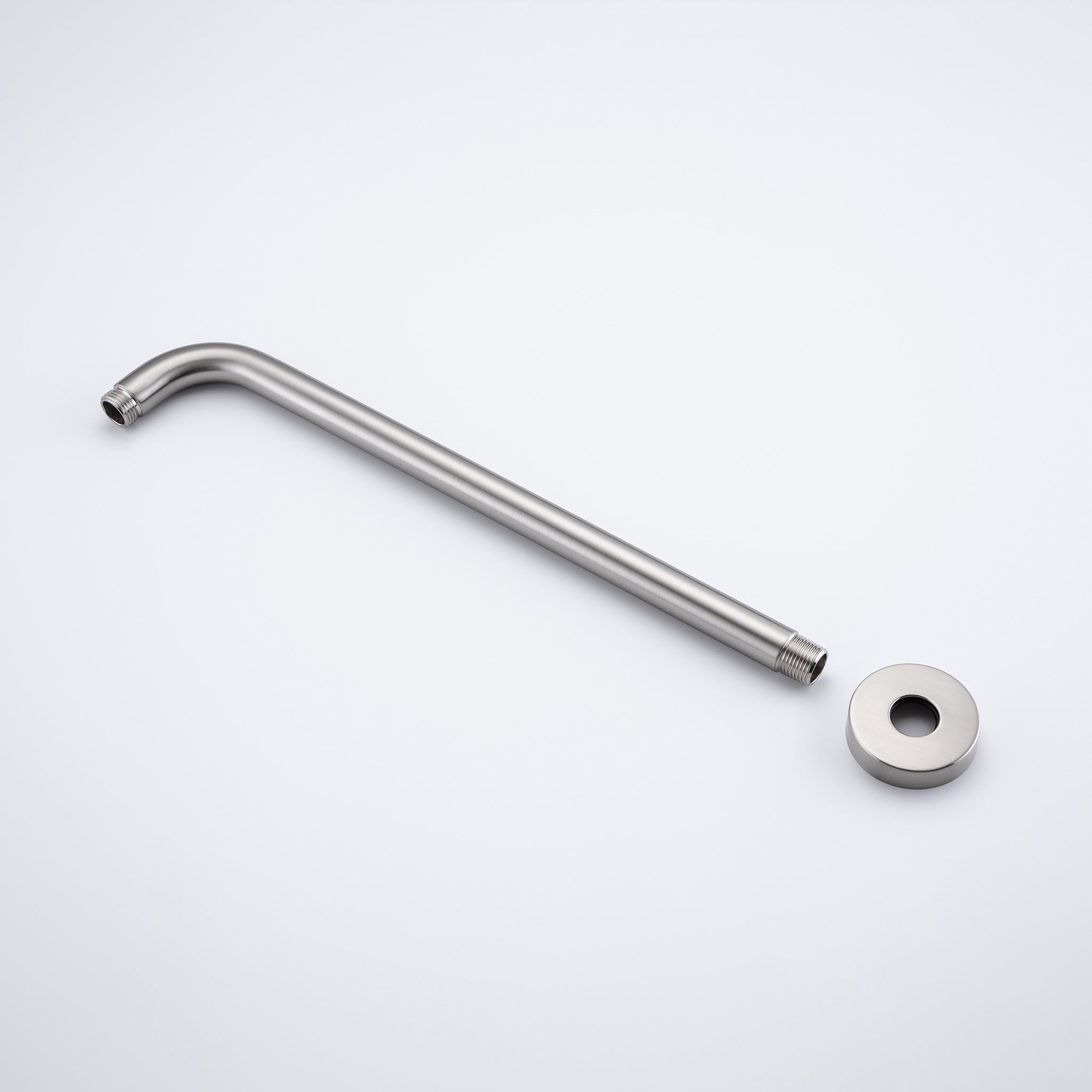 24'' Round Wall Mount Shower Arm With Flange L2-24