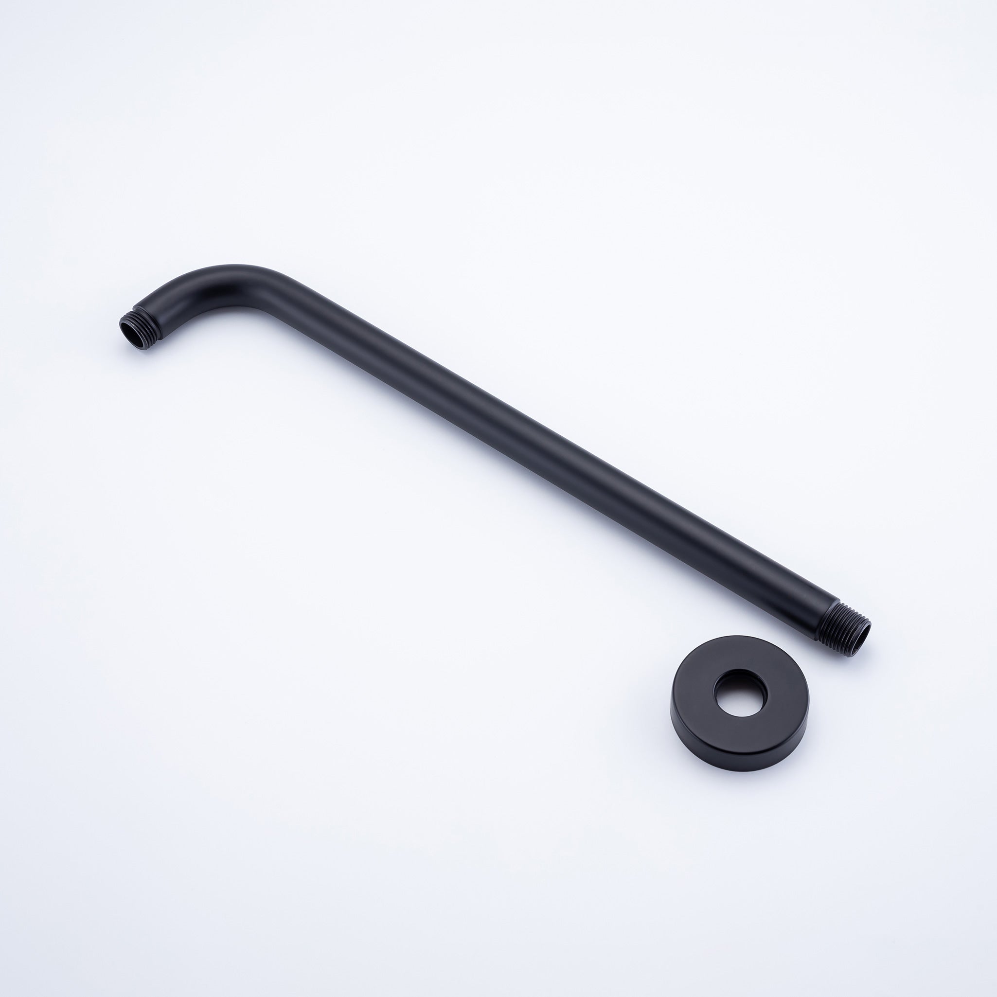 24'' Round Wall Mount Shower Arm With Flange L2-24