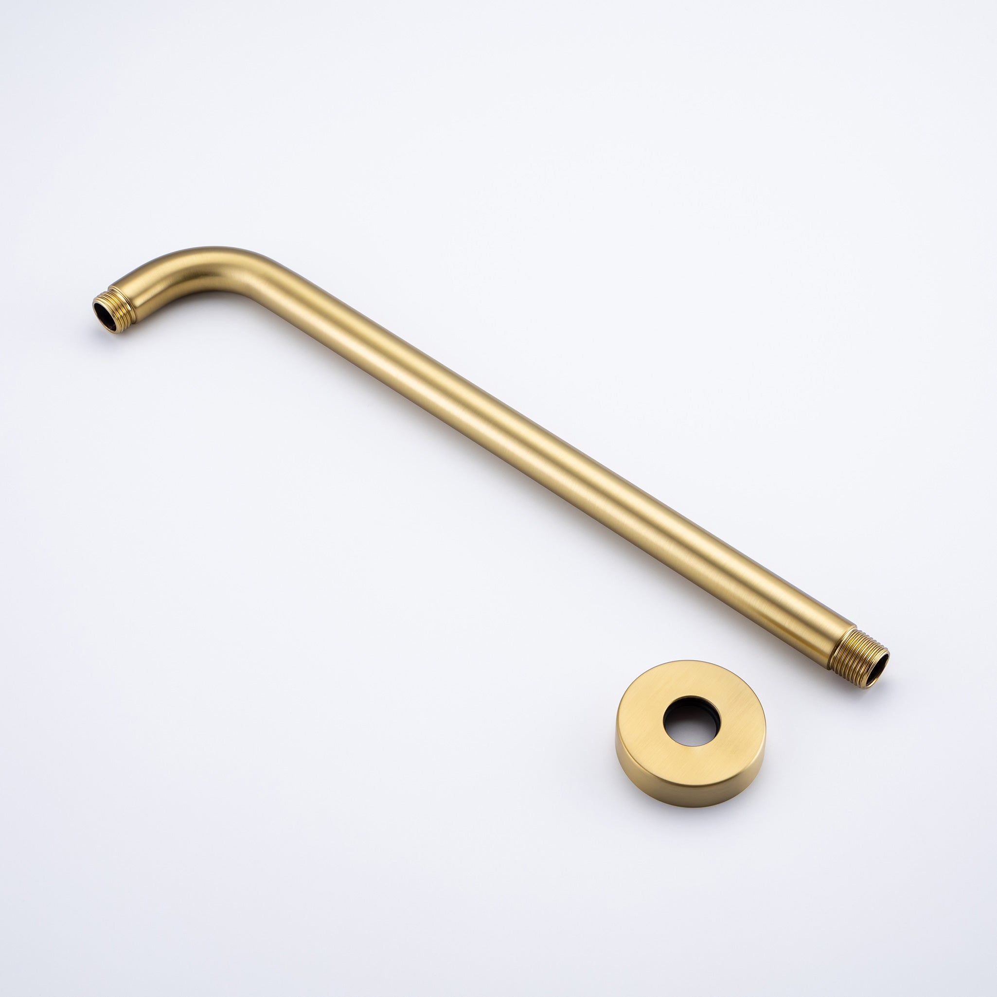 24'' Round Wall Mount Shower Arm With Flange L2-24