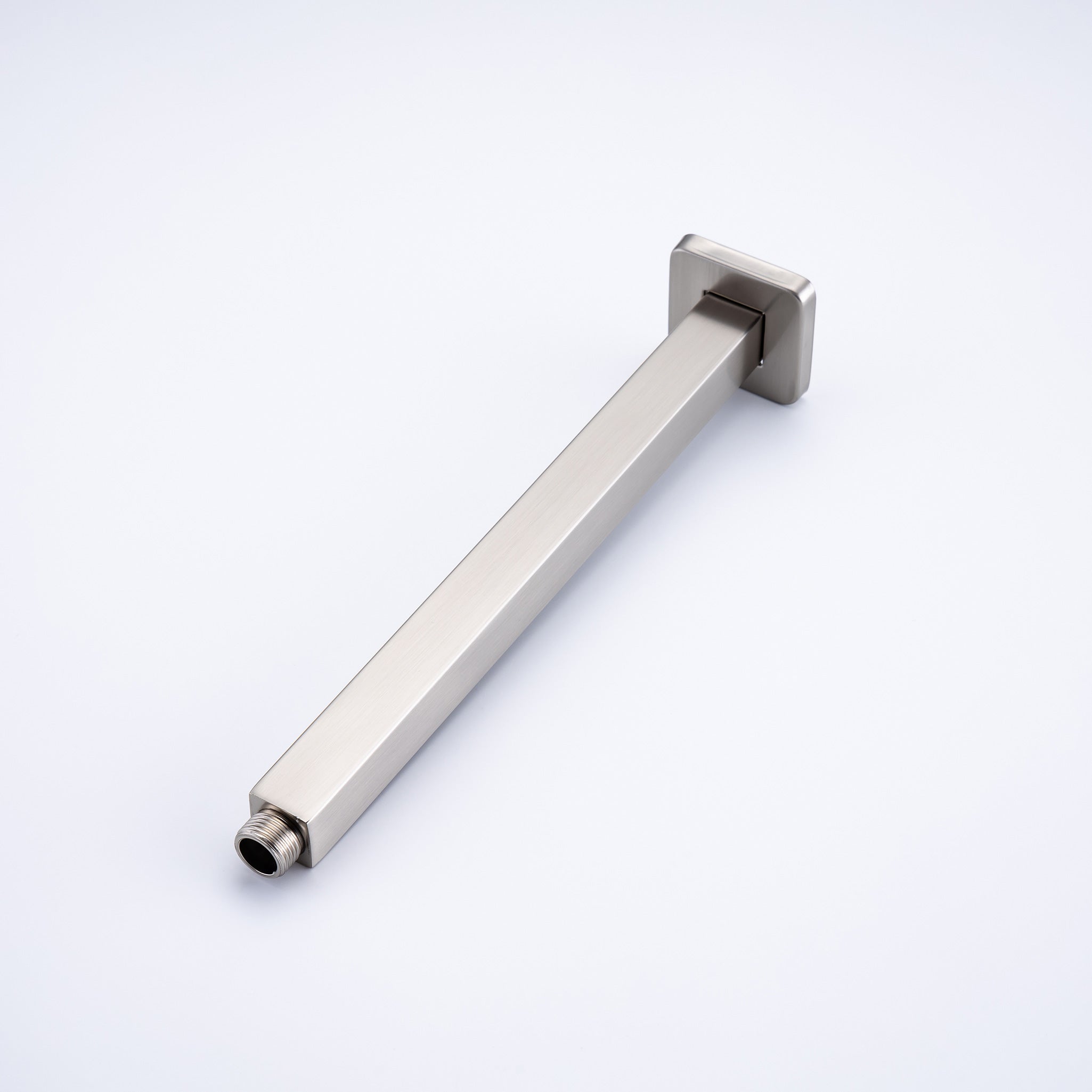 12" Square Ceiling-Mount Shower Arm with Flange