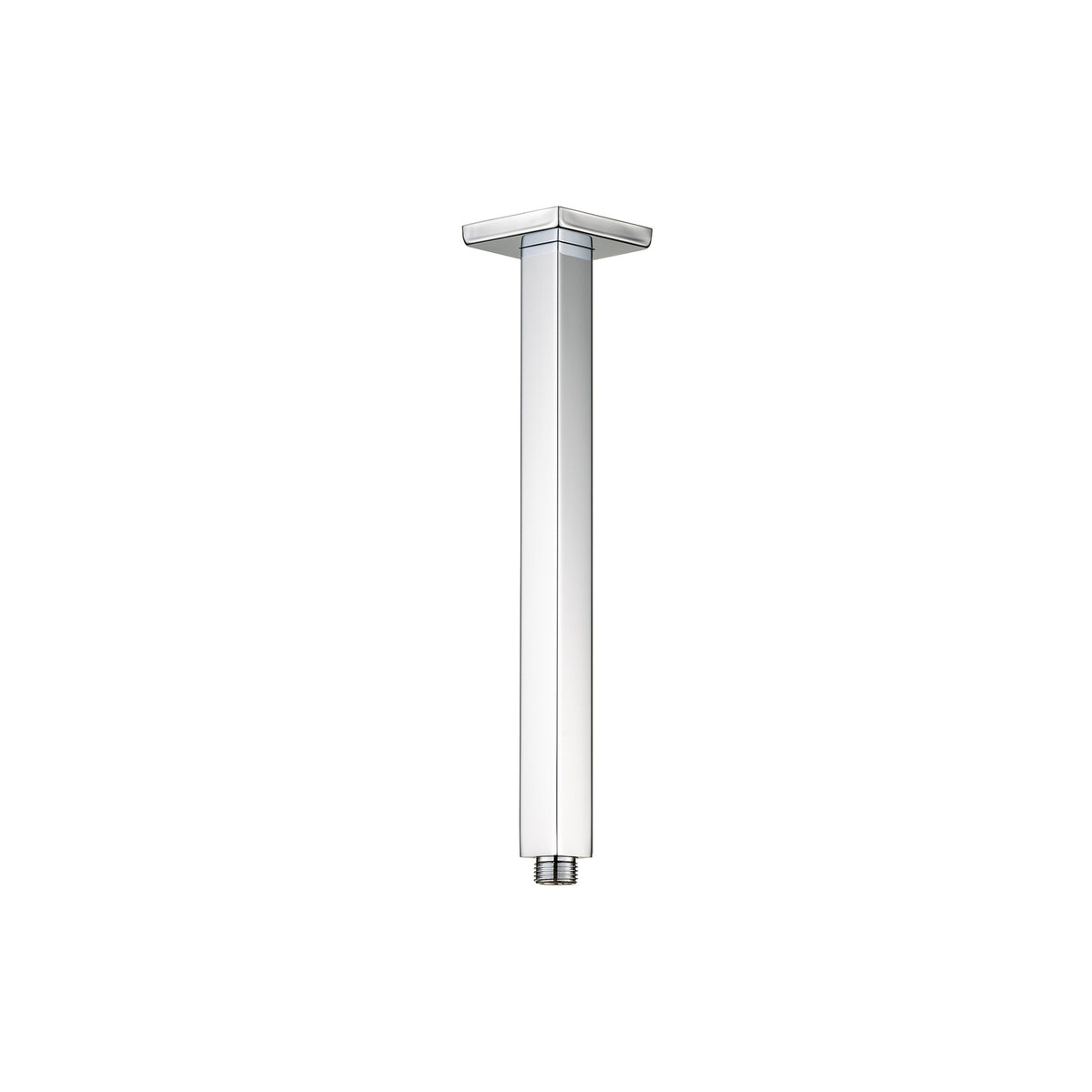 RAINLEX 8 in. Square Ceiling-Mount Shower Arm with Flange