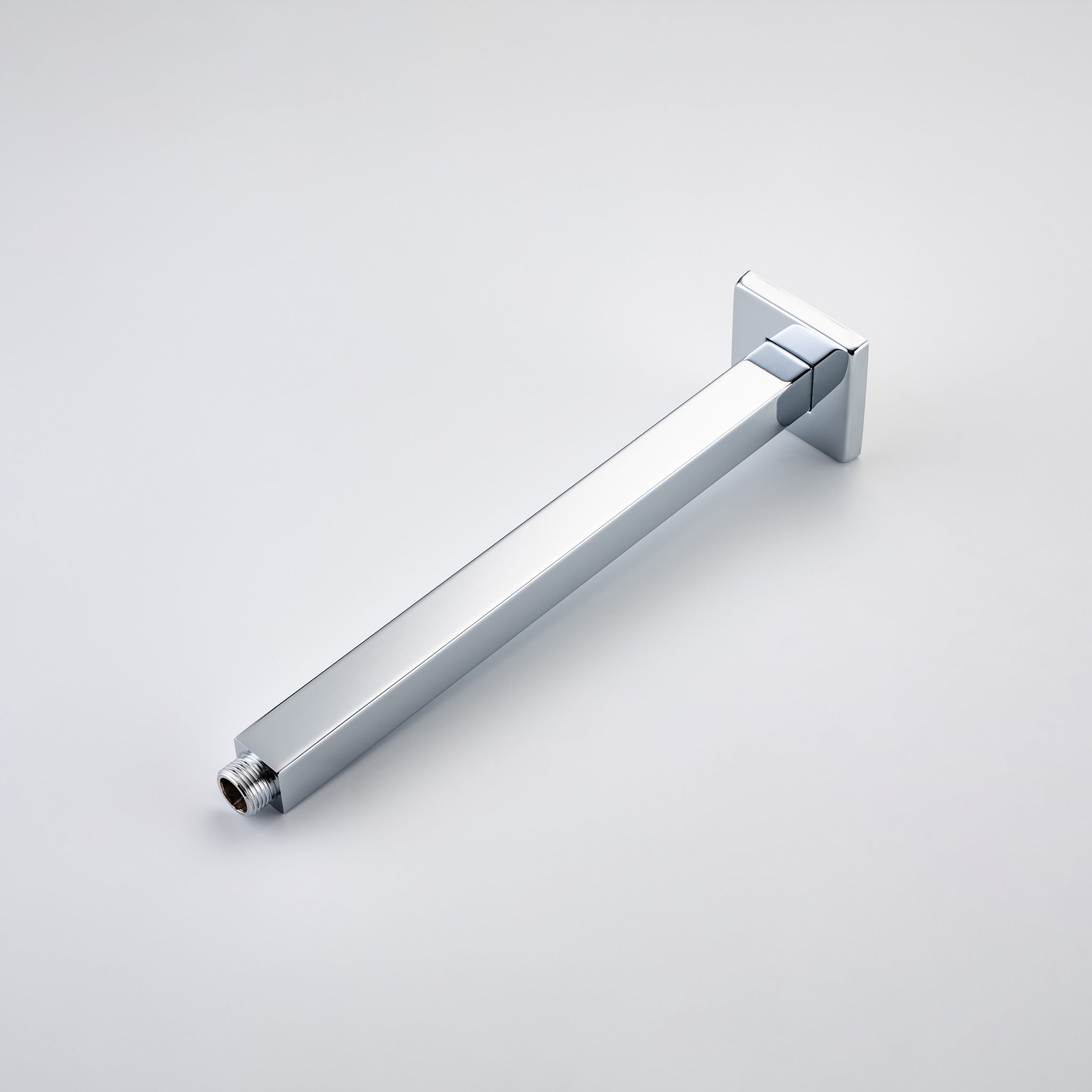 12" Square Ceiling-Mount Shower Arm with Flange