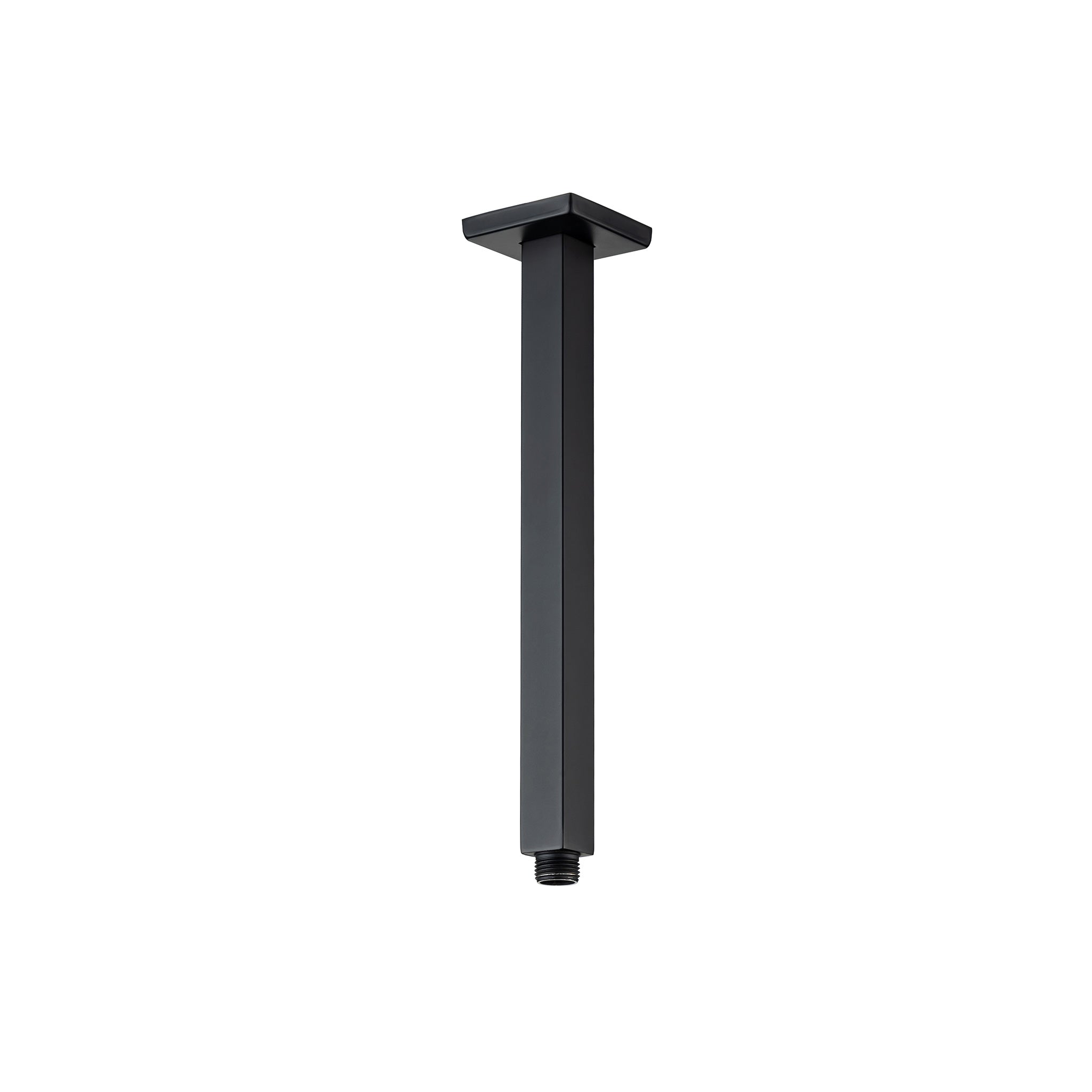12" Square Ceiling-Mount Shower Arm with Flange