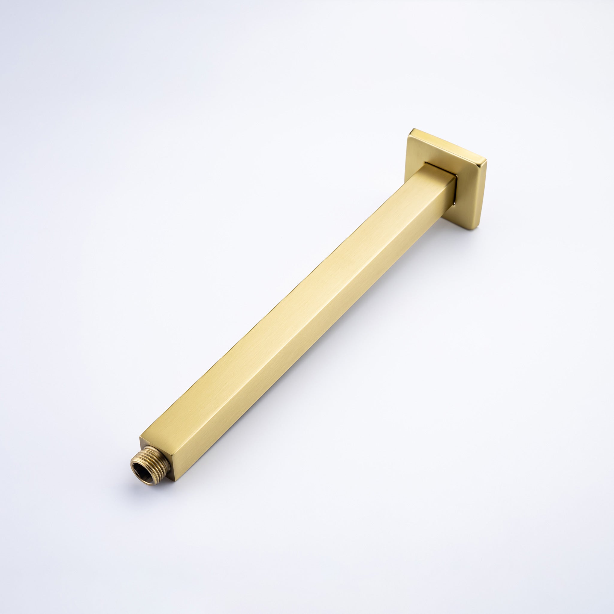 12" Square Ceiling-Mount Shower Arm with Flange