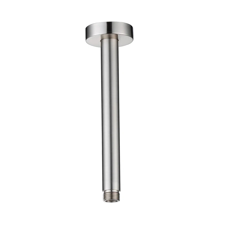 8" Round Ceiling-Mount Shower Arm with Flange