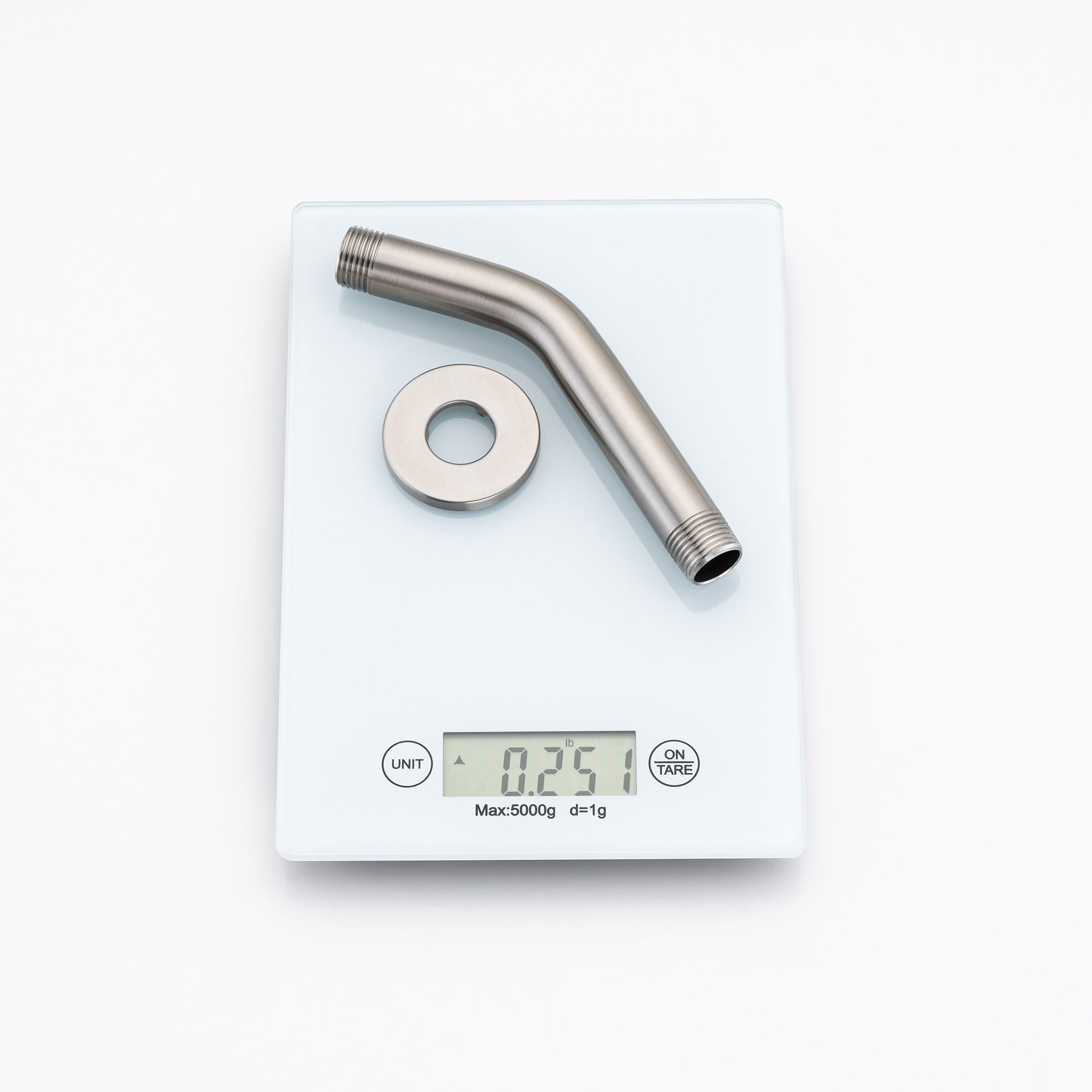 6.5 Inch Wall Mounted Shower Arm With Flange L5 (Canada Only)