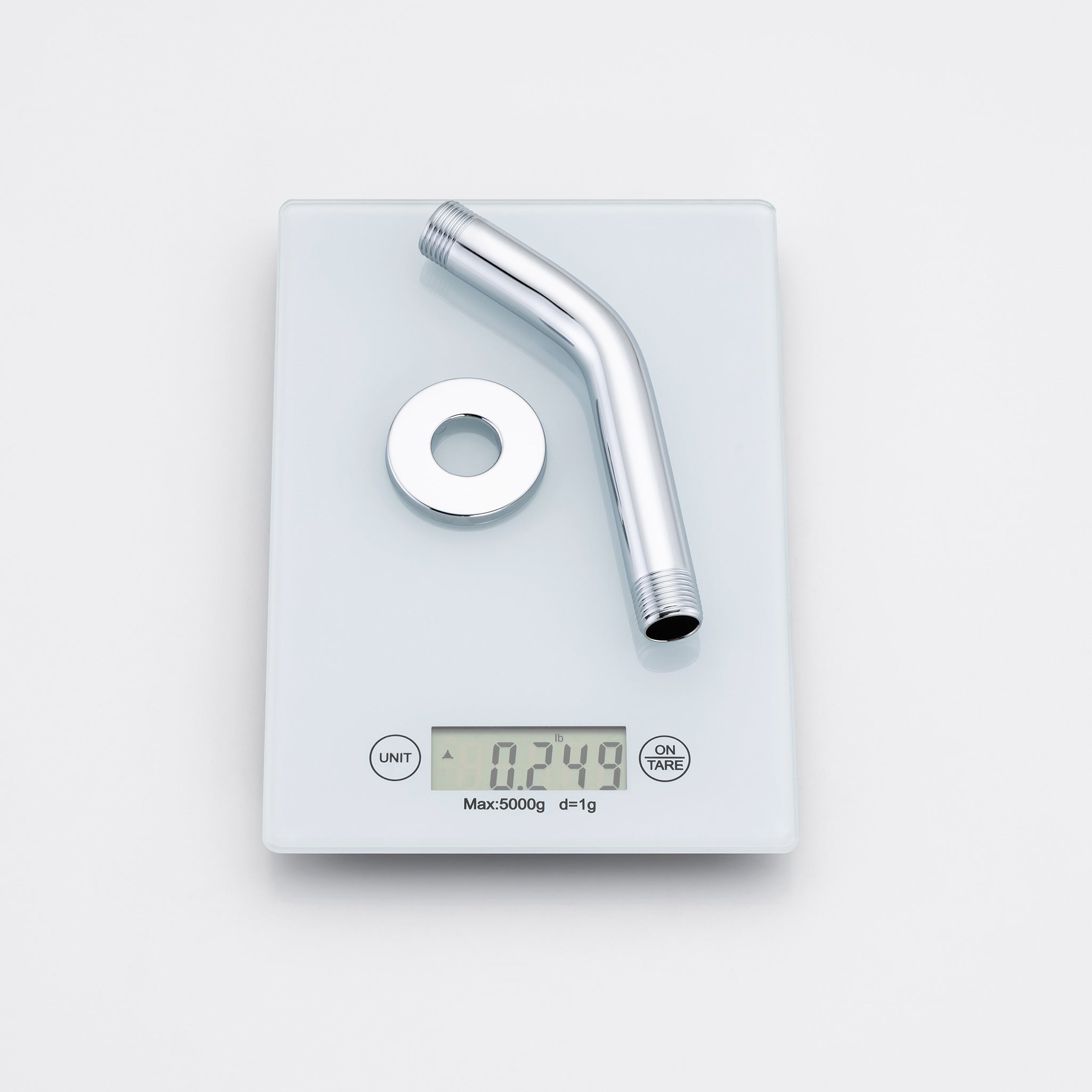 6.5 Inch Wall Mounted Shower Arm With Flange L5 (Canada Only)