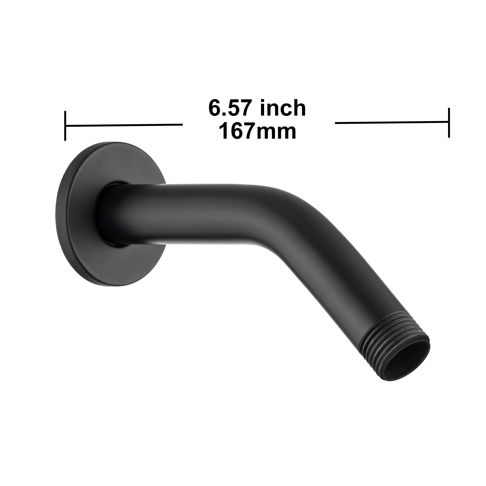 6.5 Inch Wall Mounted Shower Arm With Flange L5 (Canada Only)