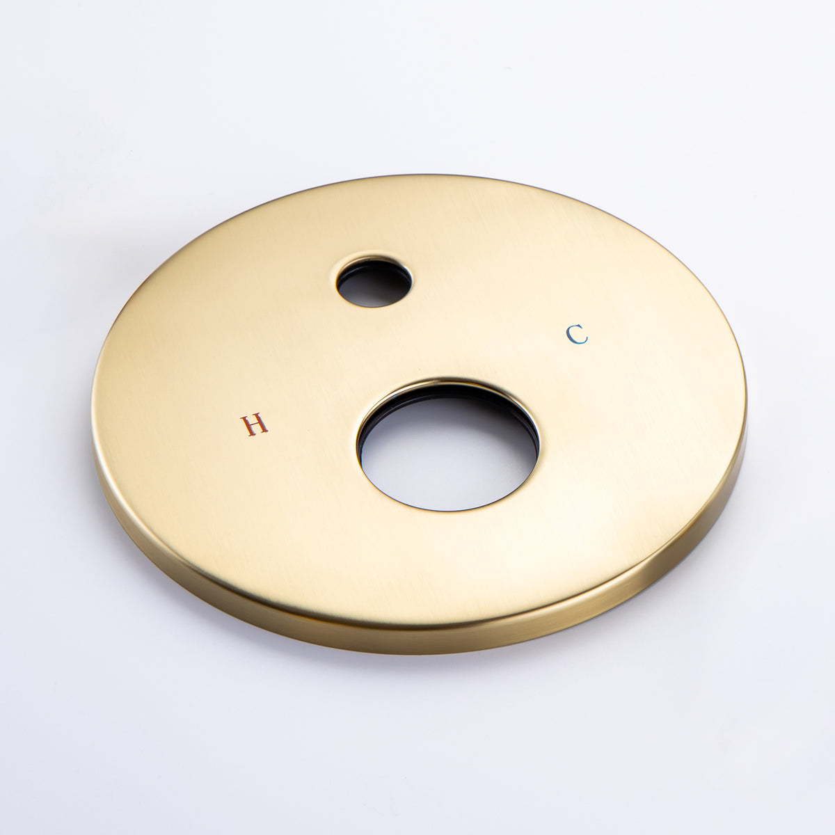 Multi-Function Round Shower Valve Trim Plate