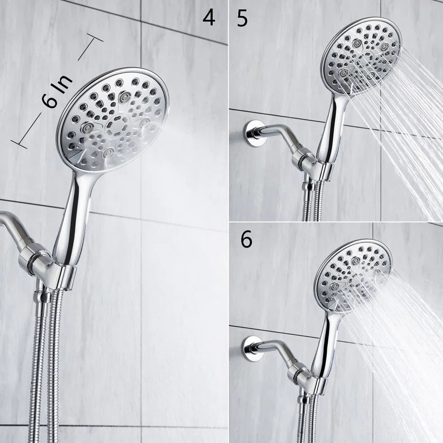 Pommeau de douche multifonction avec alimentation pneumatique RX921-3
