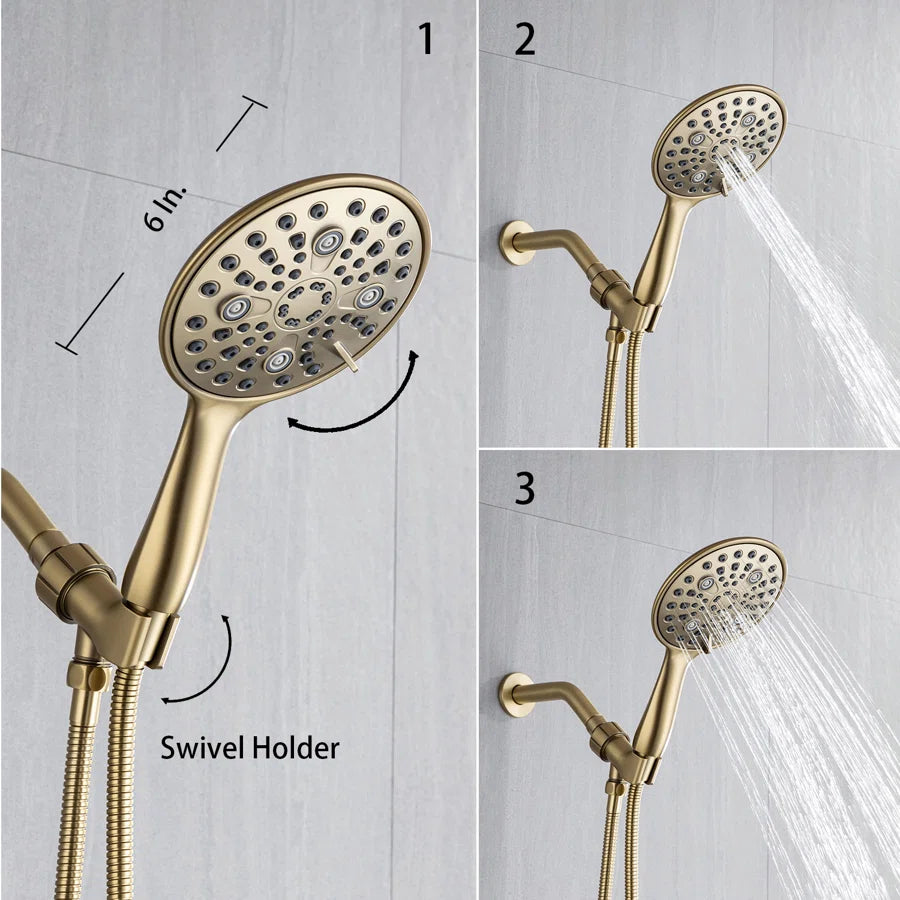 Pommeau de douche multifonction avec alimentation pneumatique RX921-3