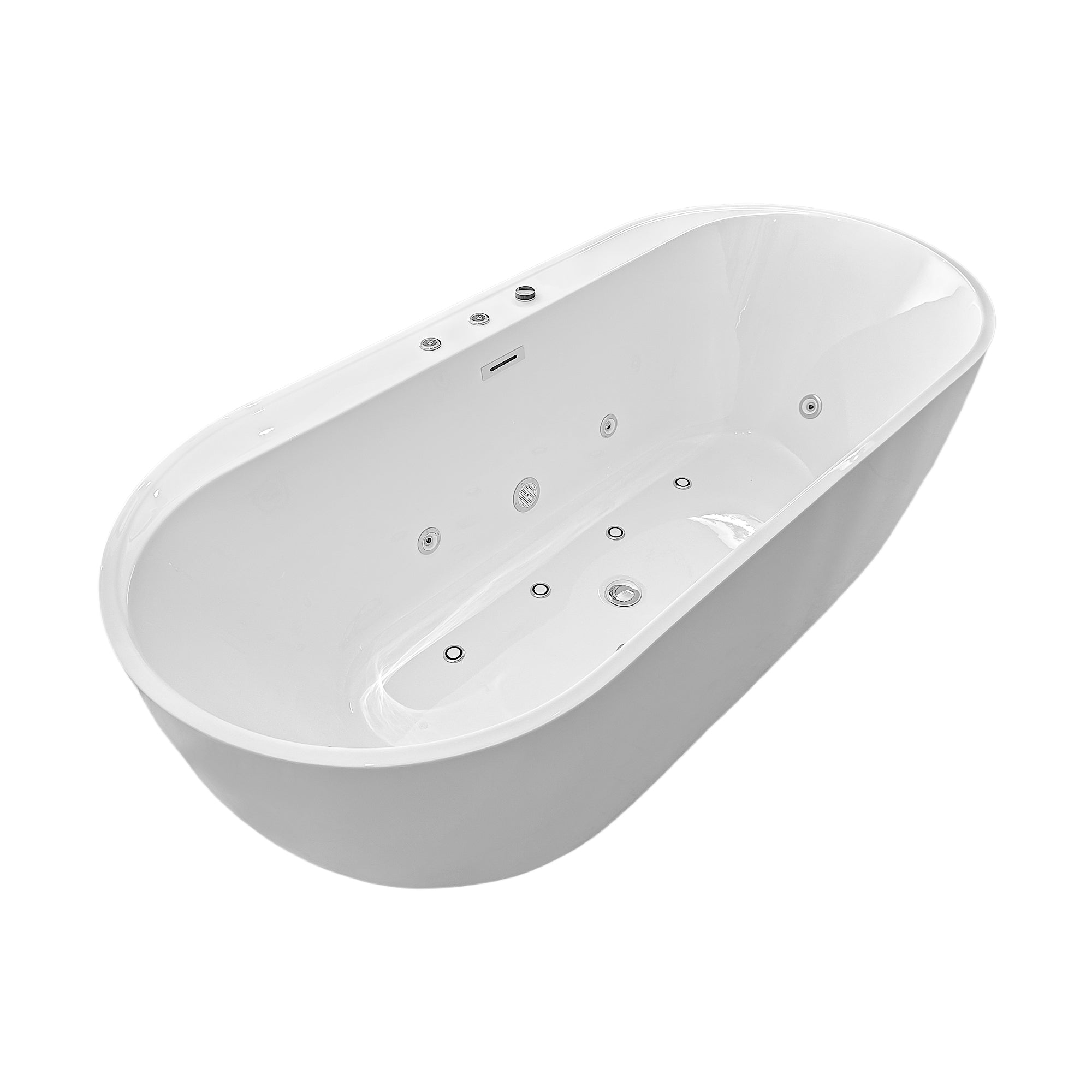 66" x 31.5" Whirlpool Air Bath Combination Soaking Bathtub